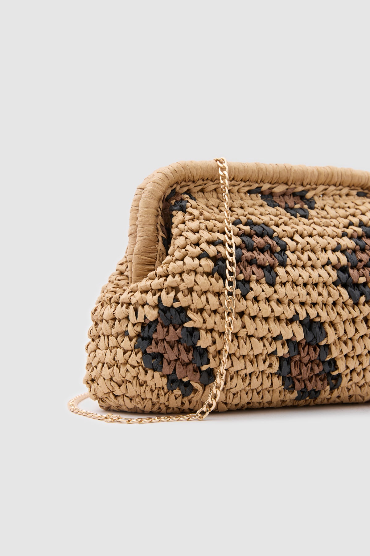 OGGO WİCKER Paw Pop Clutch