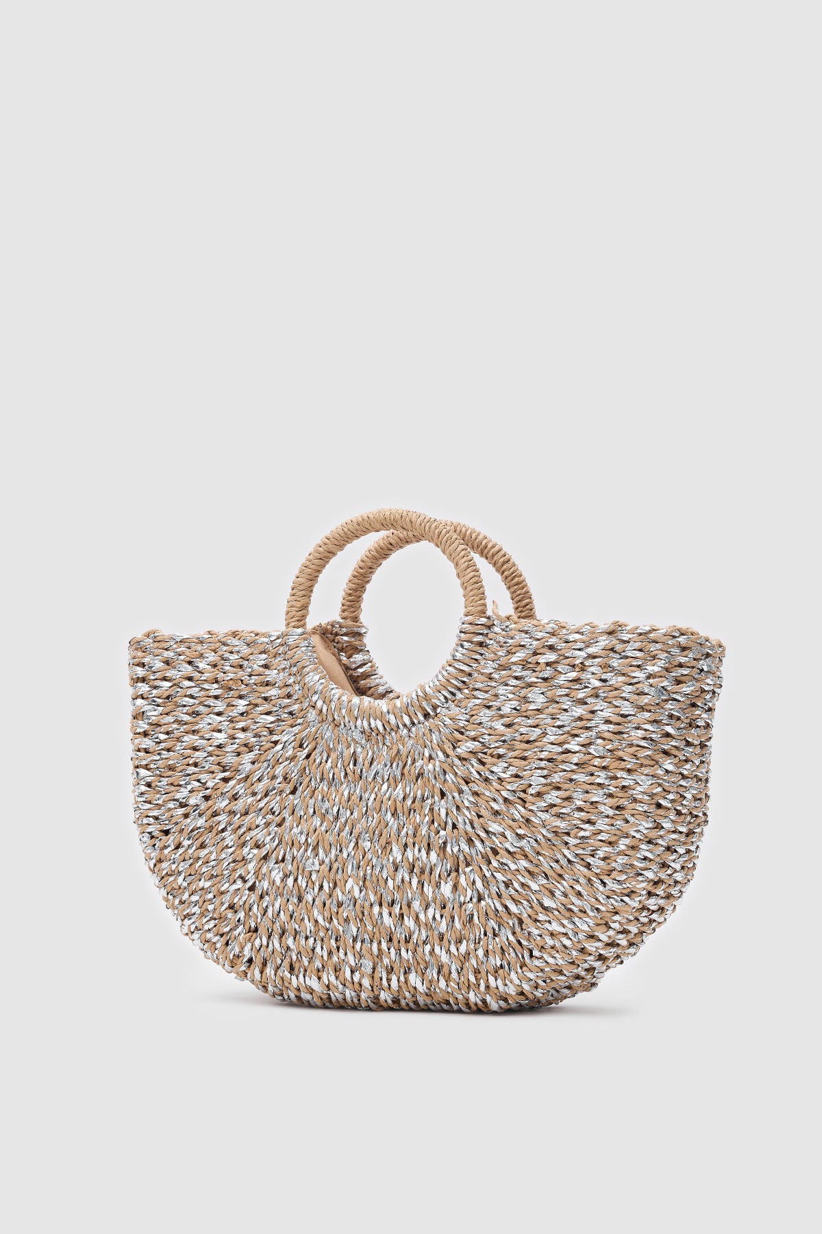 OGGO Hasır Sim Detaylı El Çantası