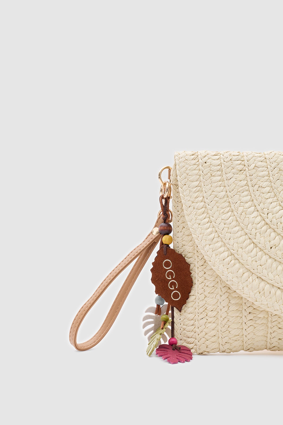 OGGO WİCKER Tick Linea Clutch
