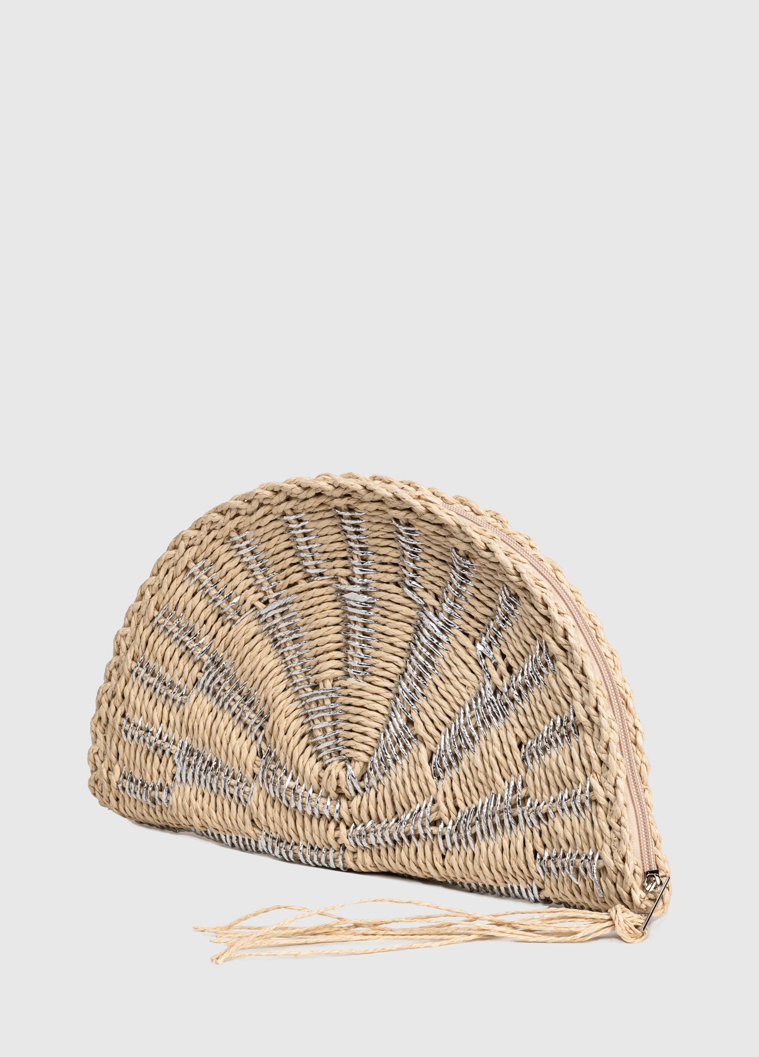 OGGO Hasır Clutch El Çantası