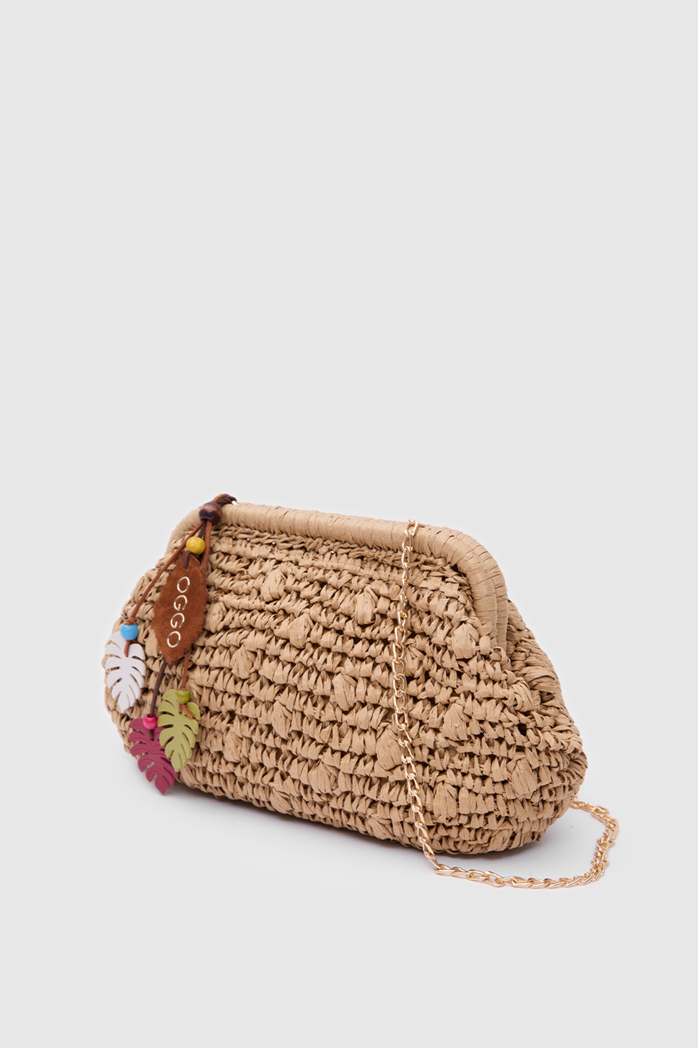 OGGO Hasır Small Clutch & Çapraz Çanta