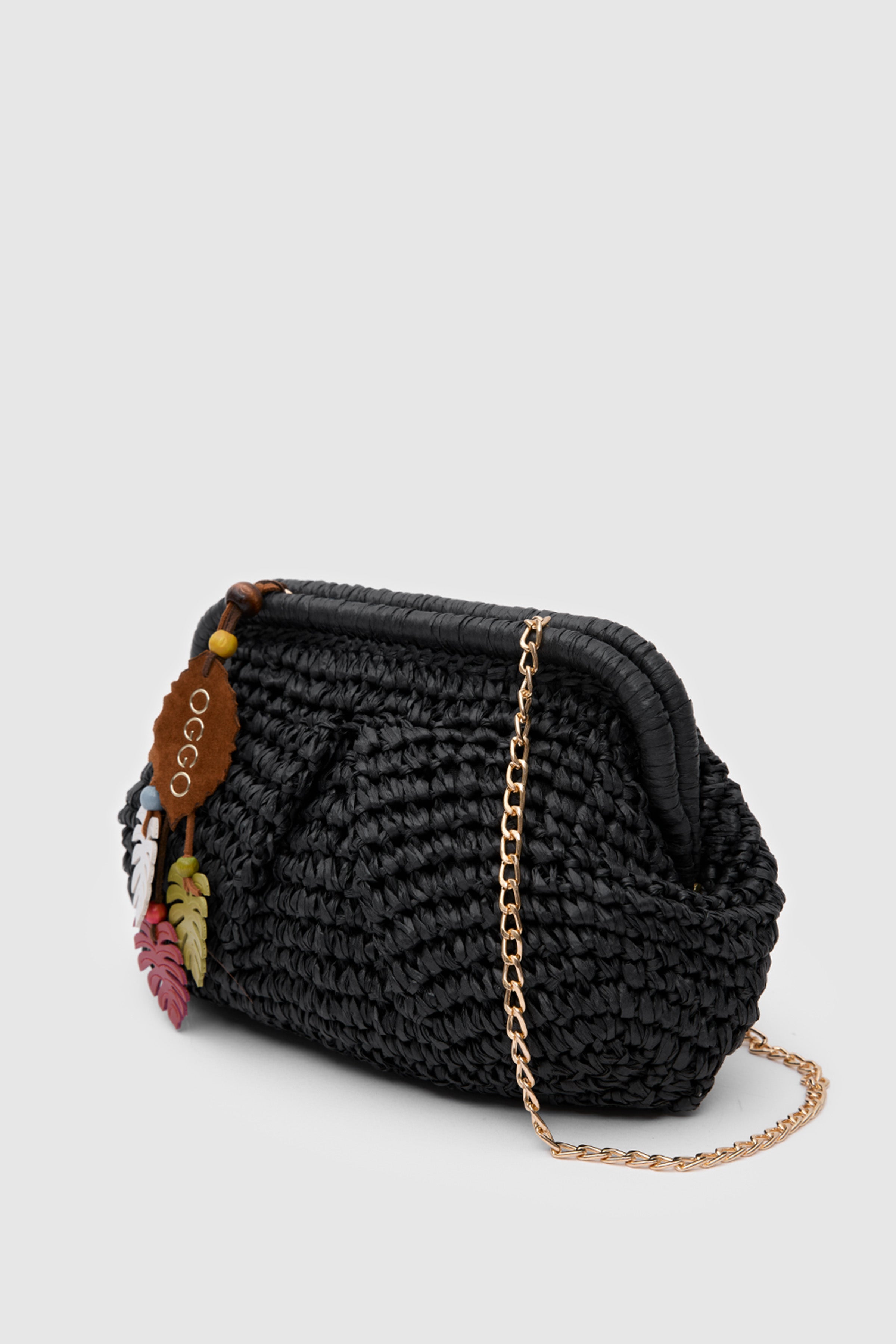OGGO Hasır Small Clutch & Çapraz Çanta