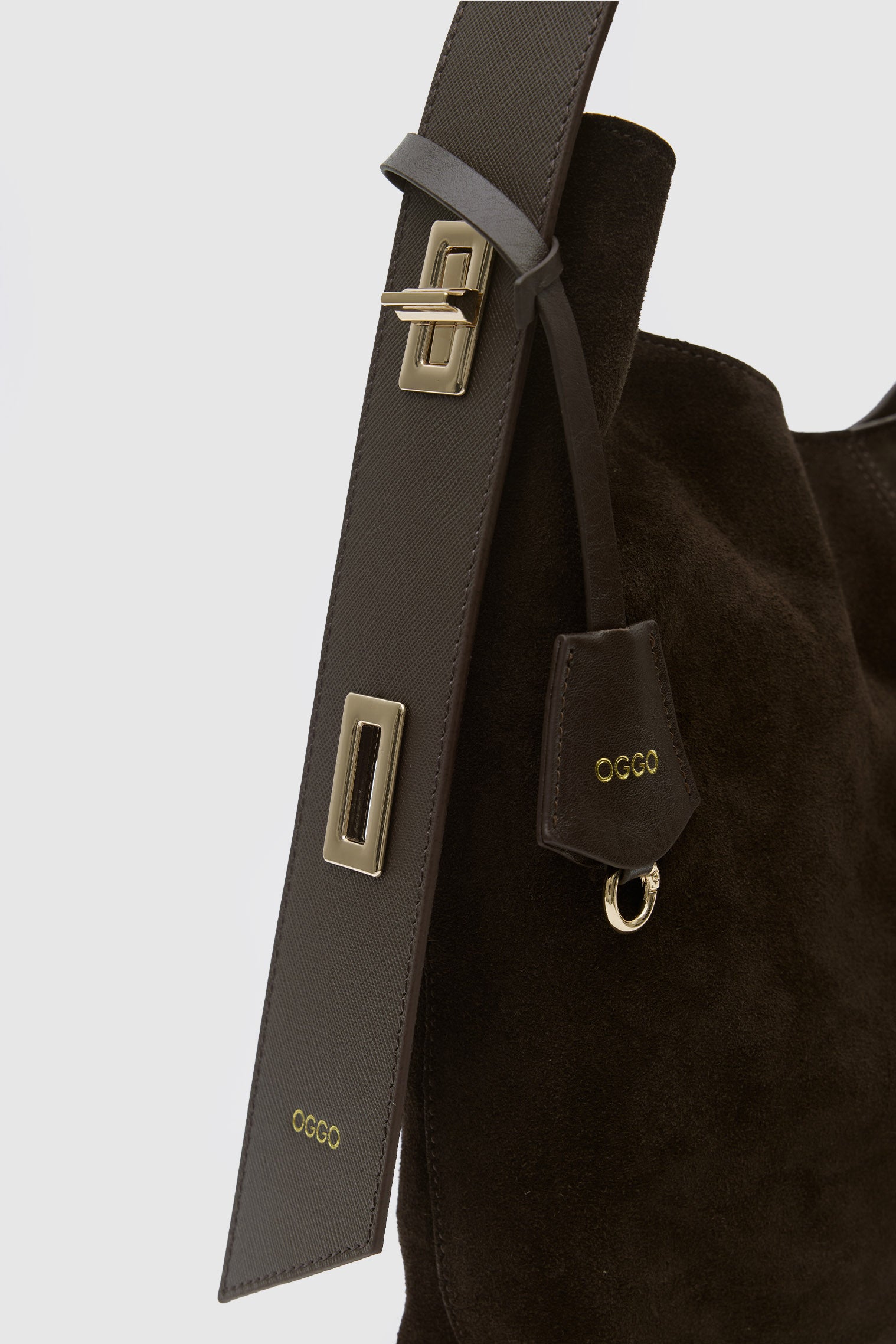 OGGO SUVEA GENUINE LEATHER Shoulder Bag