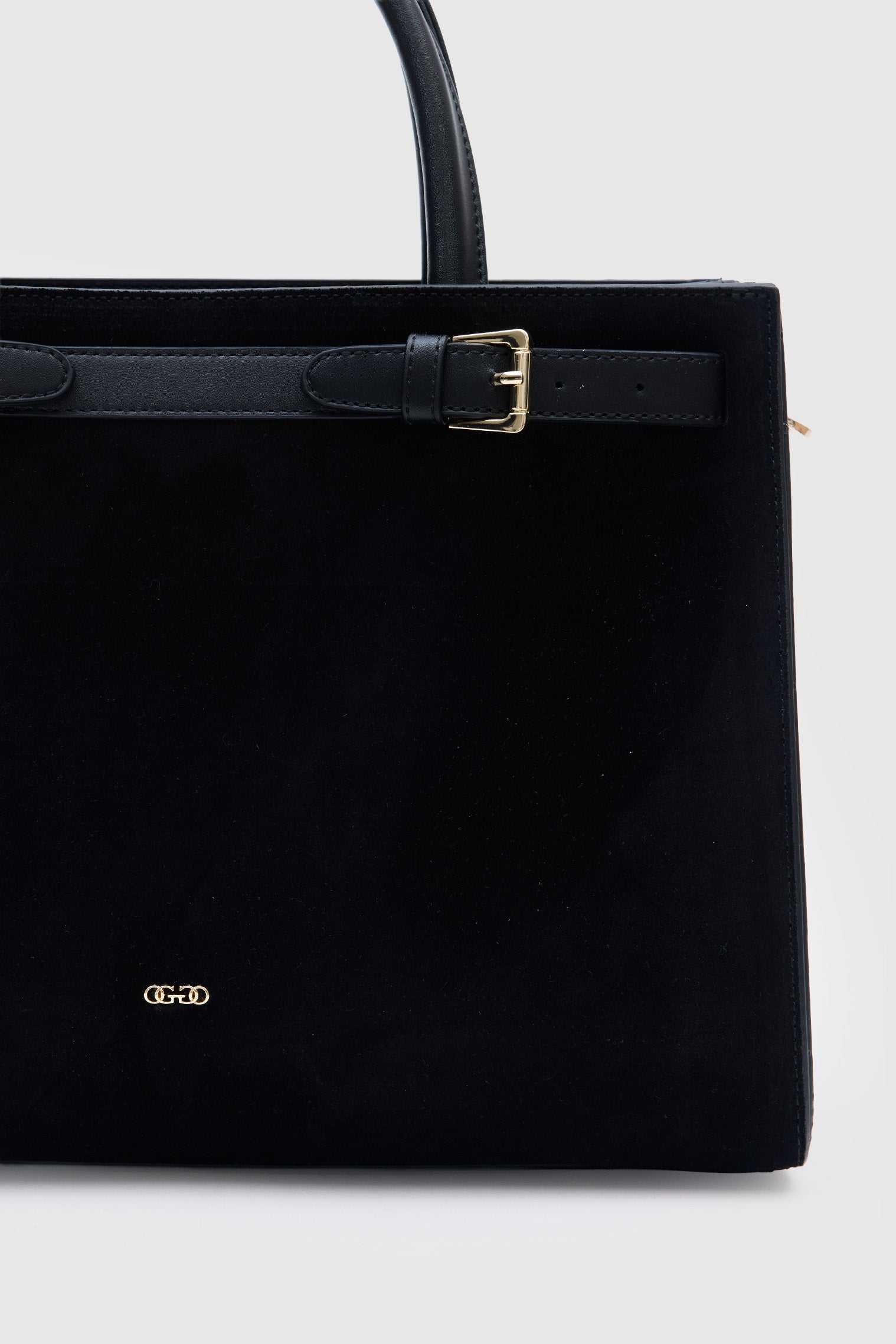 OGGO SUVEA LITE Suede Leather Handbag