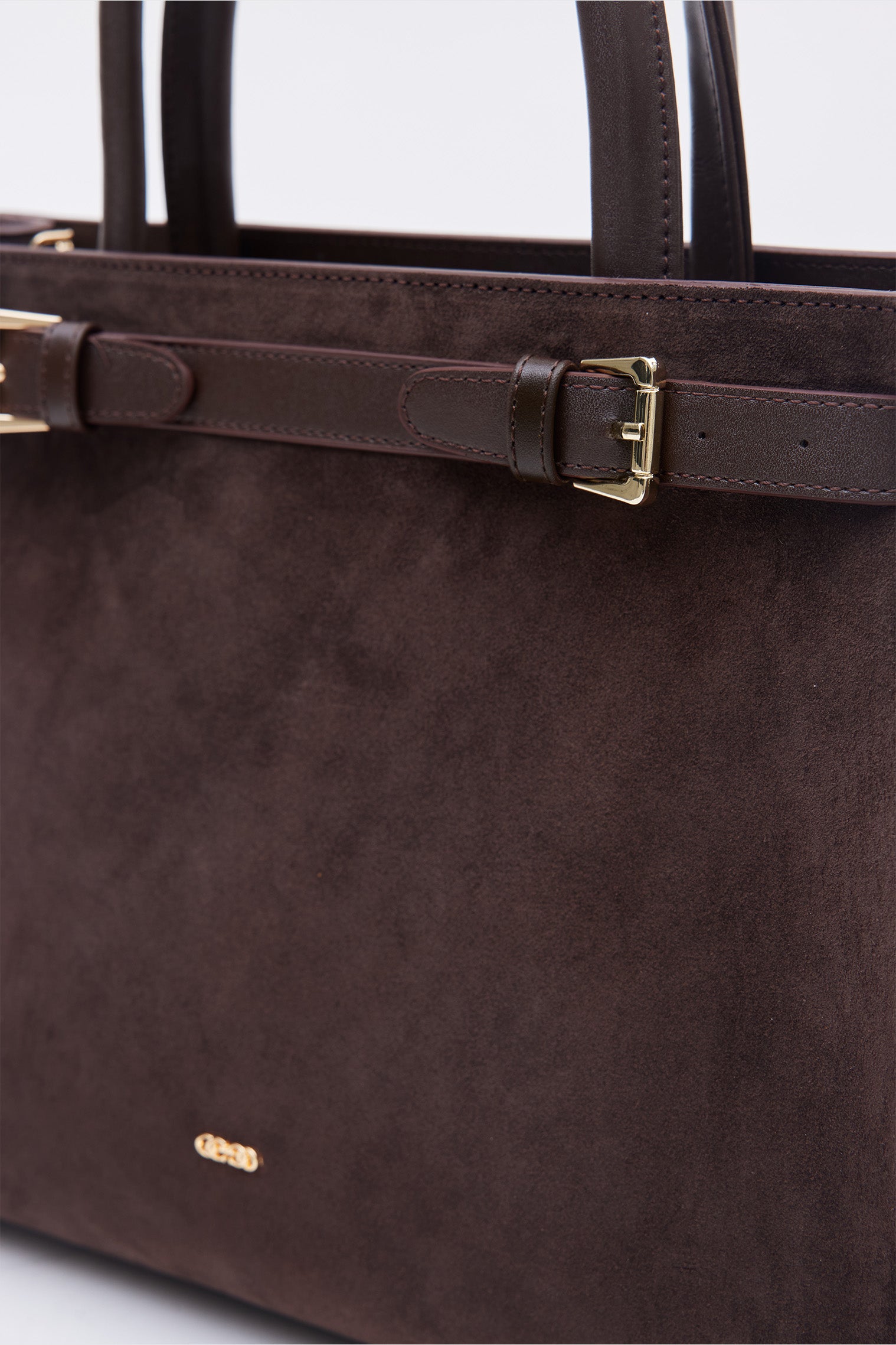 OGGO SUVEA LITE Suede Leather Handbag