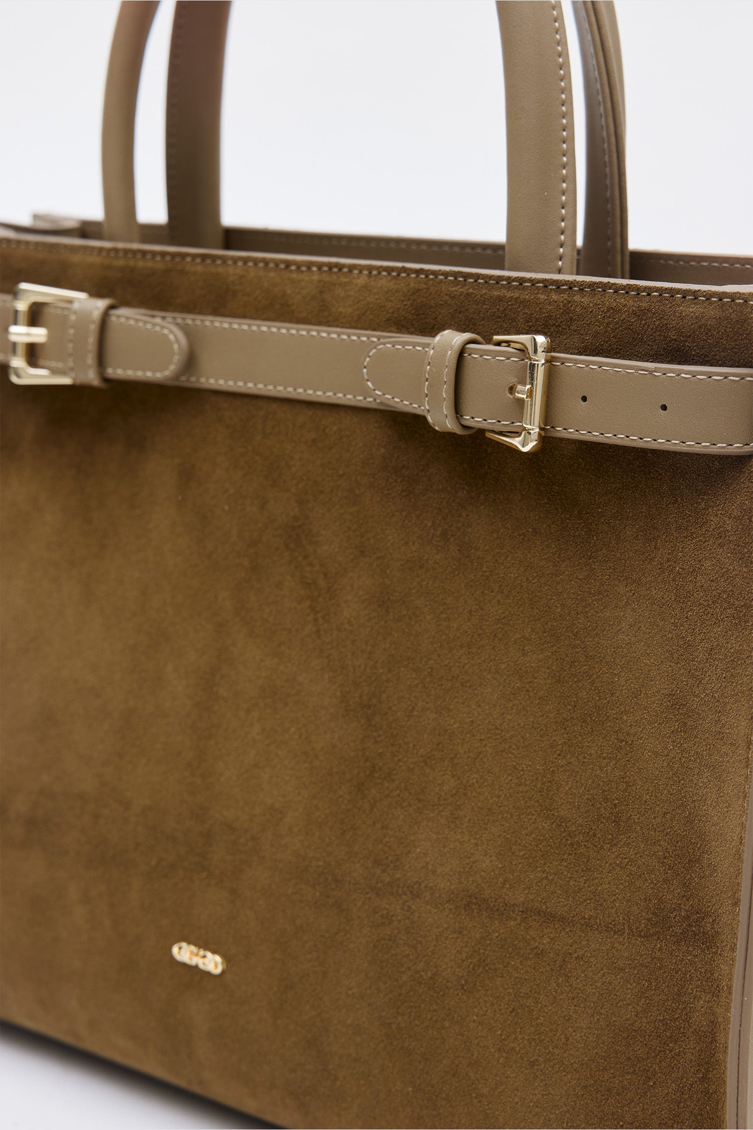 OGGO SUVEA LITE Suede Leather Handbag