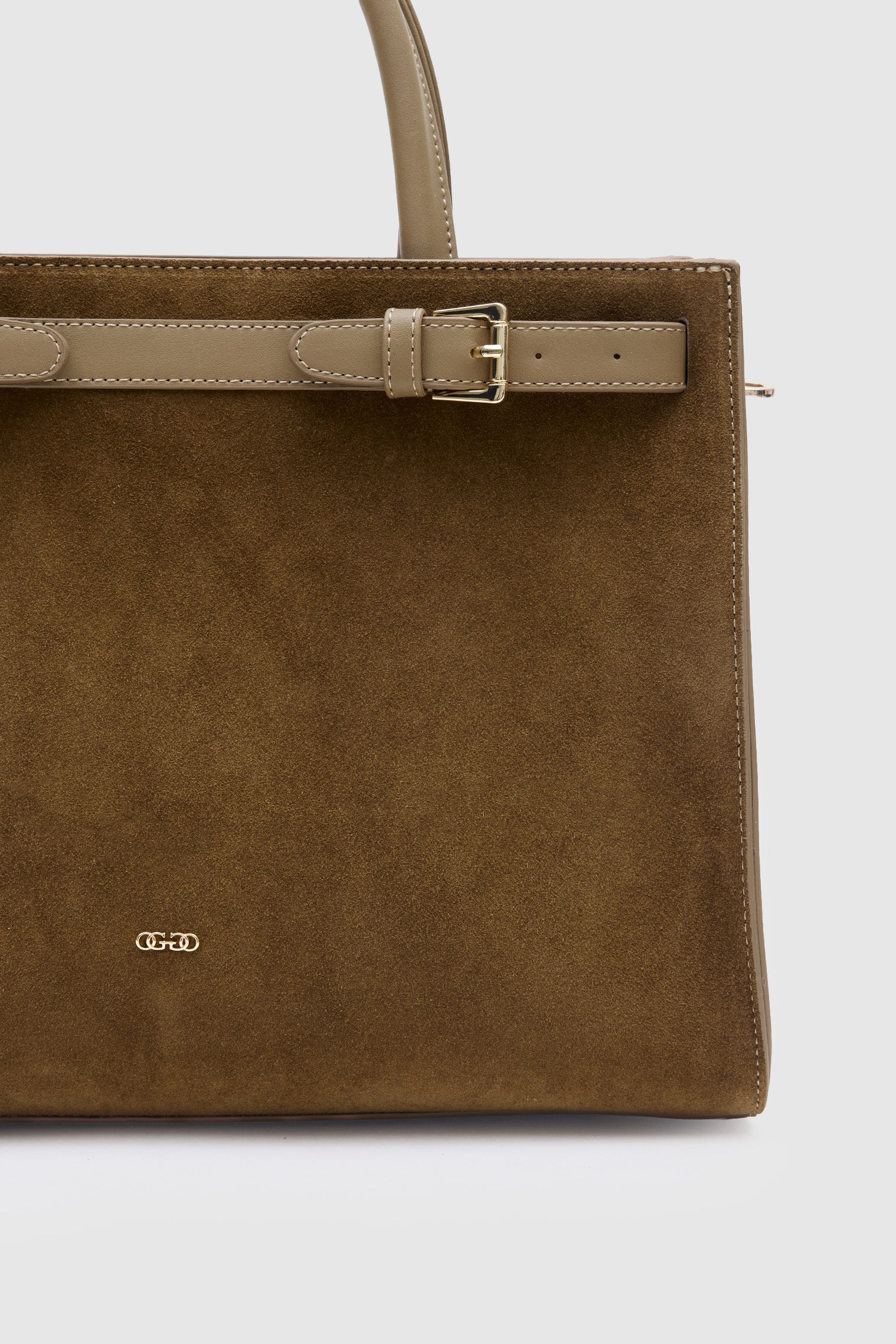 OGGO SUVEA LITE Suede Leather Handbag