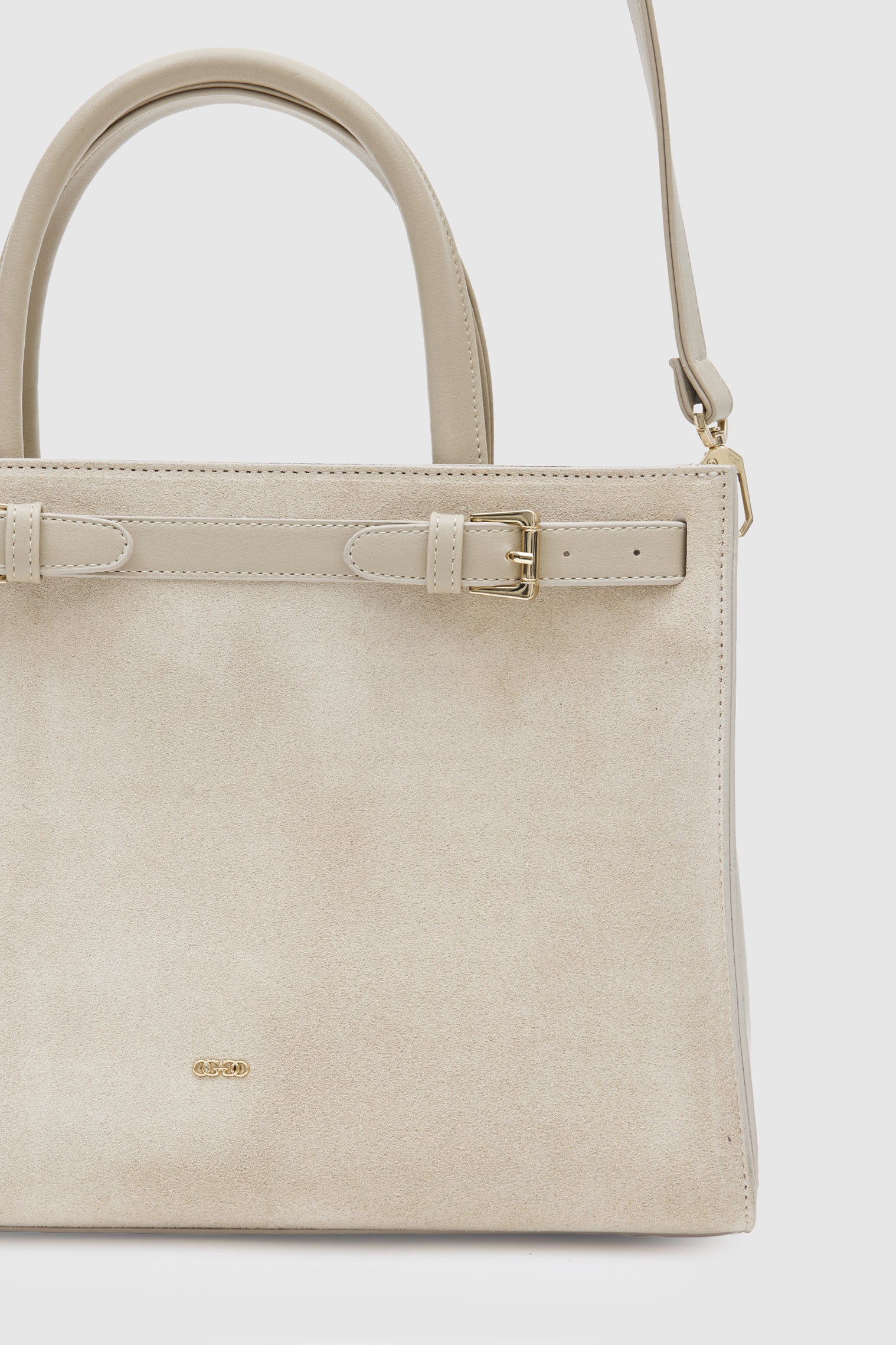 OGGO SUVEA LITE Suede Leather Handbag