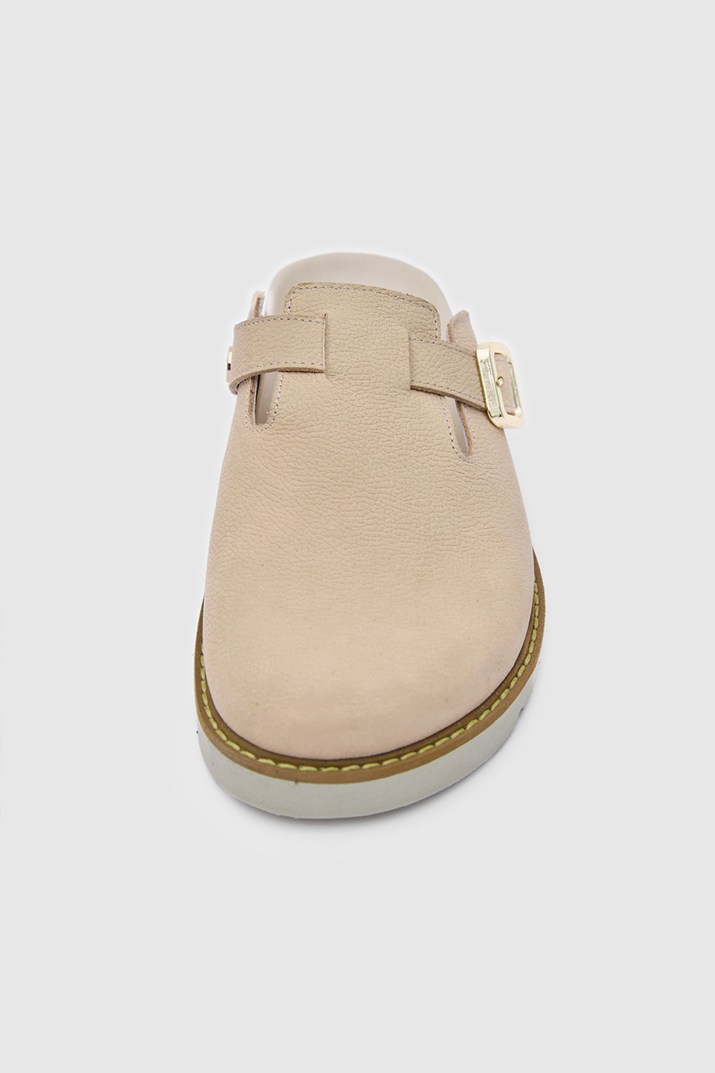TERRA CLOG NUBUK DERİ SANDALET
