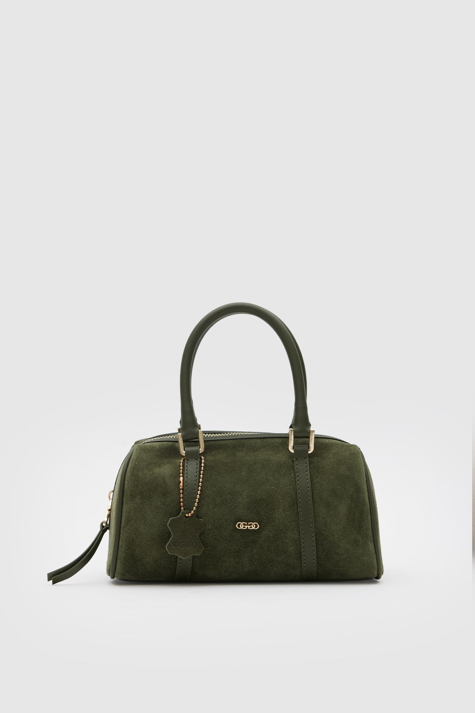 OGGO SUVEA Genuine Suede Leather Crossbody Bag