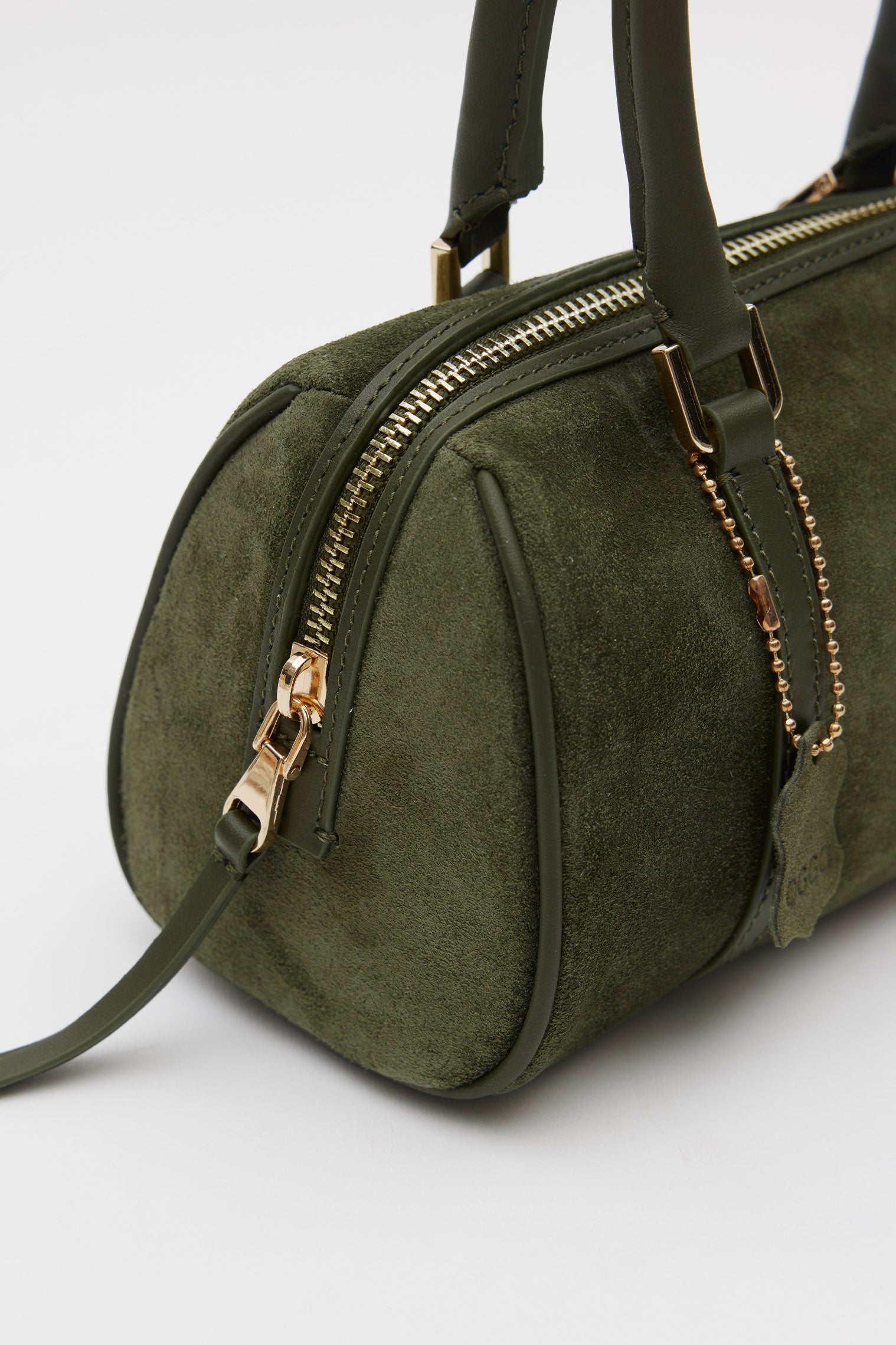 OGGO SUVEA Genuine Suede Leather Crossbody Bag