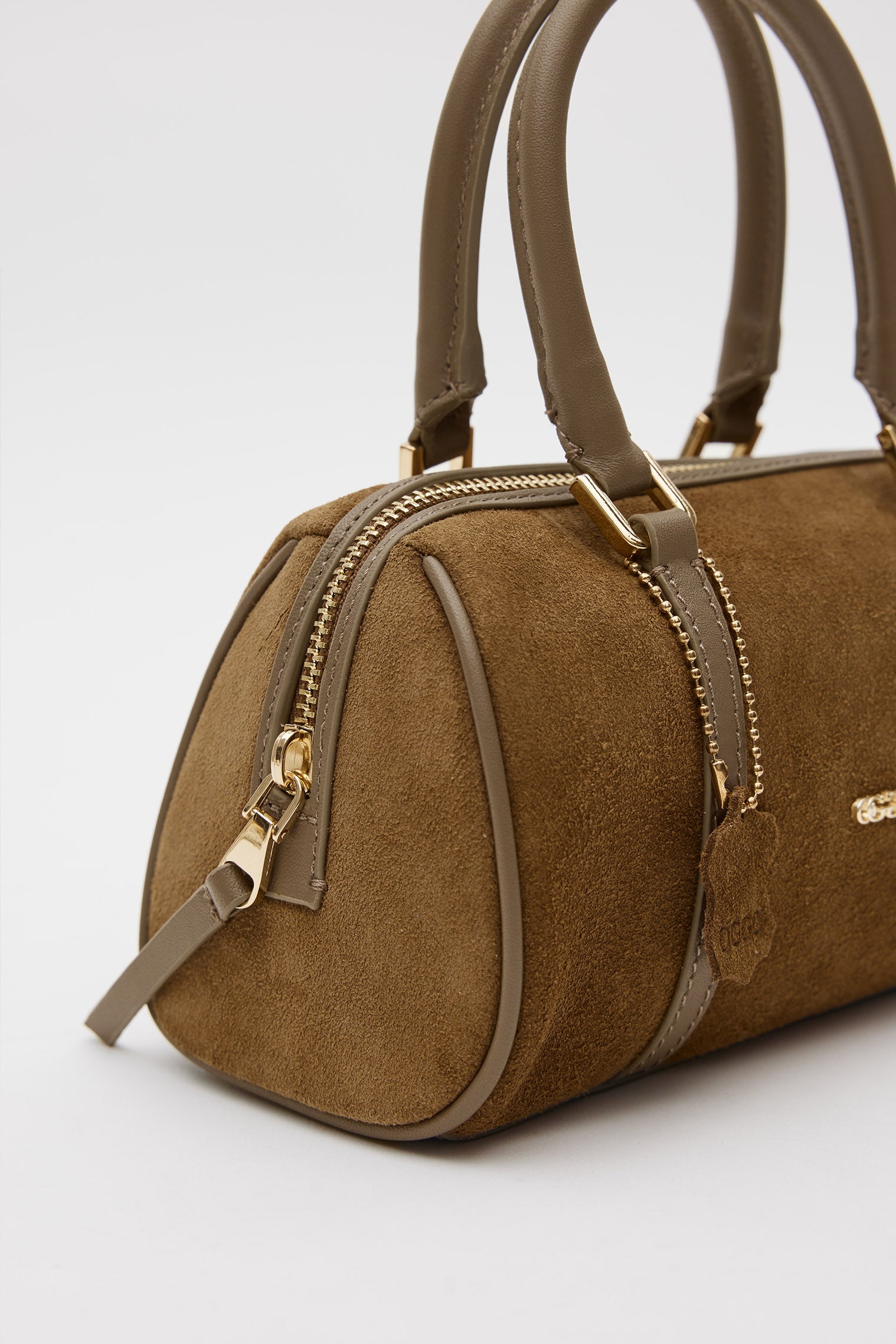 OGGO SUVEA Genuine Suede Leather Crossbody Bag