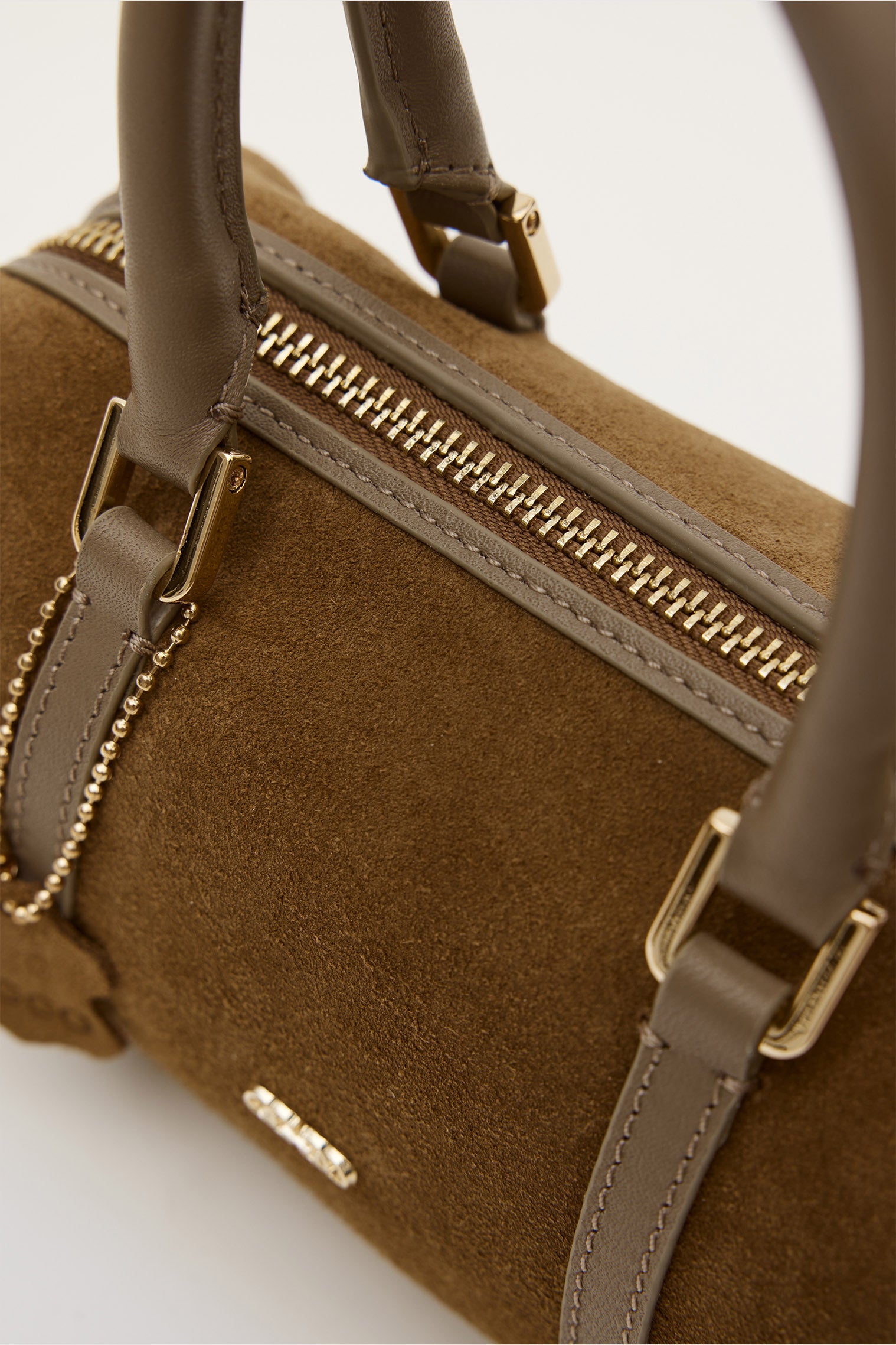 OGGO SUVEA Genuine Suede Leather Crossbody Bag