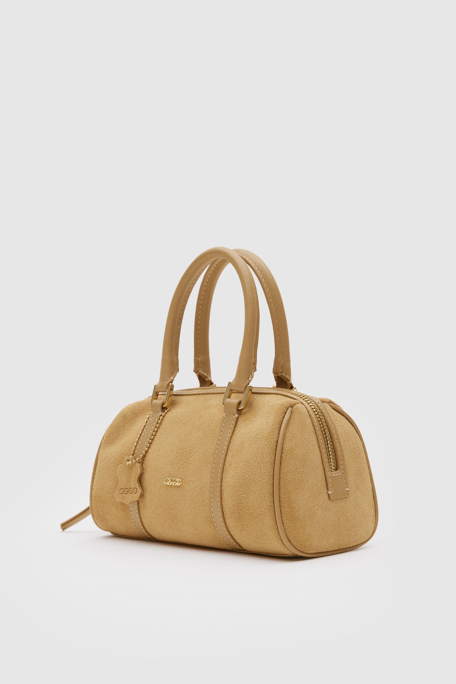 OGGO SUVEA Genuine Suede Leather Crossbody Bag