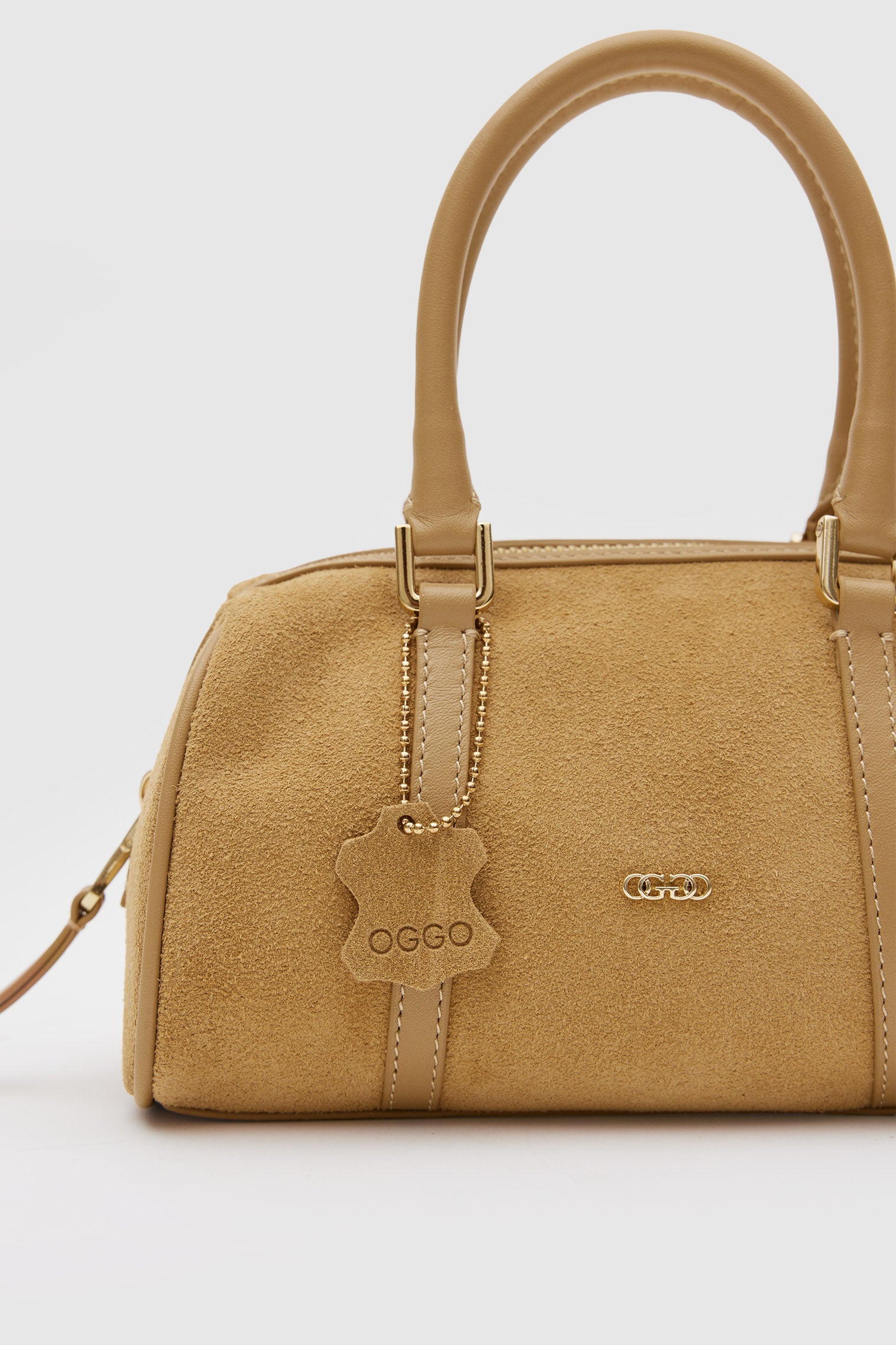 OGGO SUVEA Genuine Suede Leather Crossbody Bag