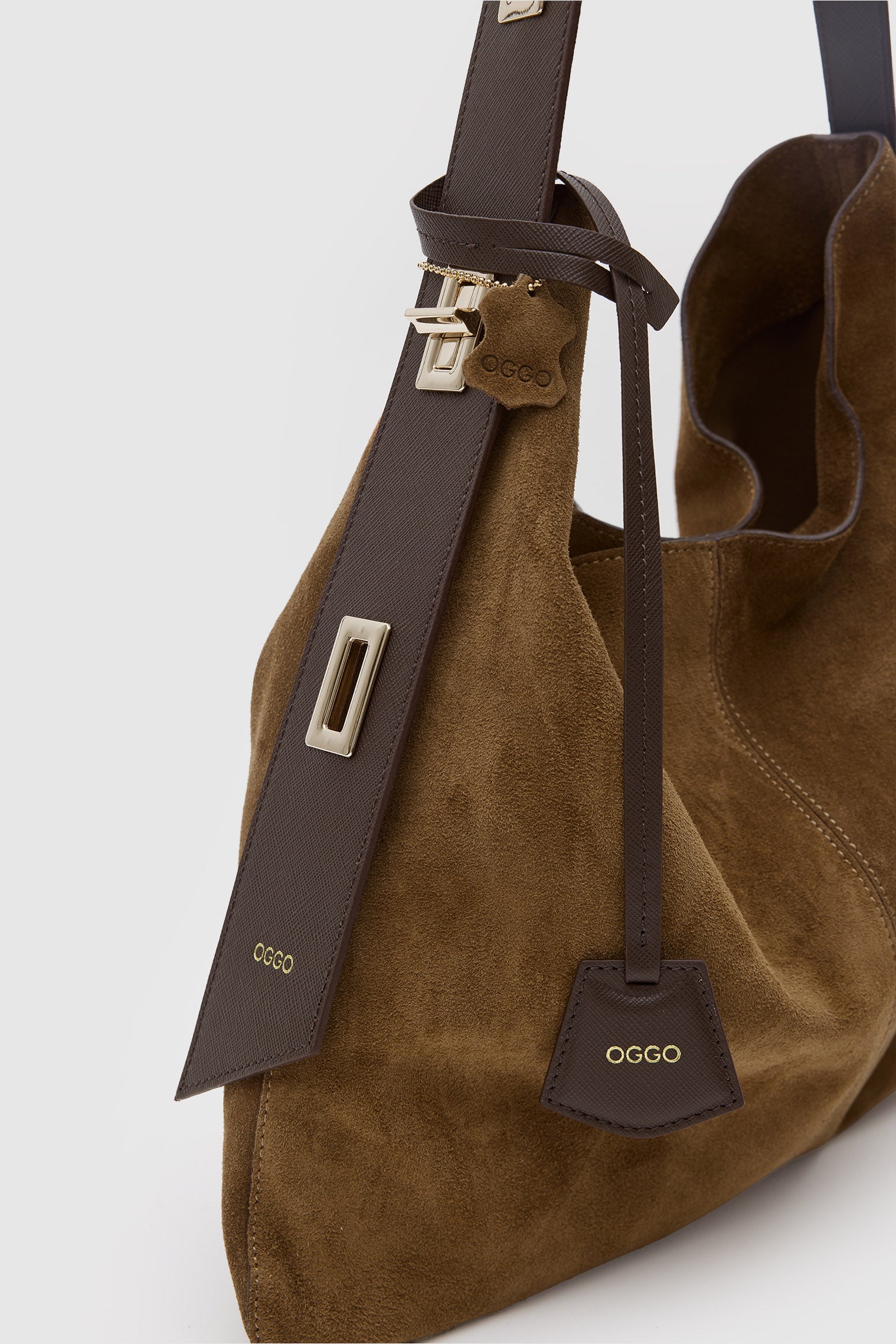 OGGO SUVEA GENUINE LEATHER Shoulder Bag