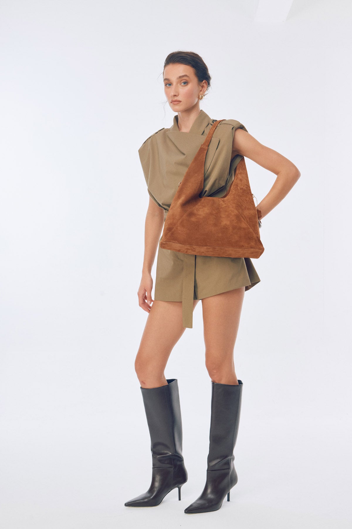 OGGO SUVEA Genuine Leather Shoulder Bag