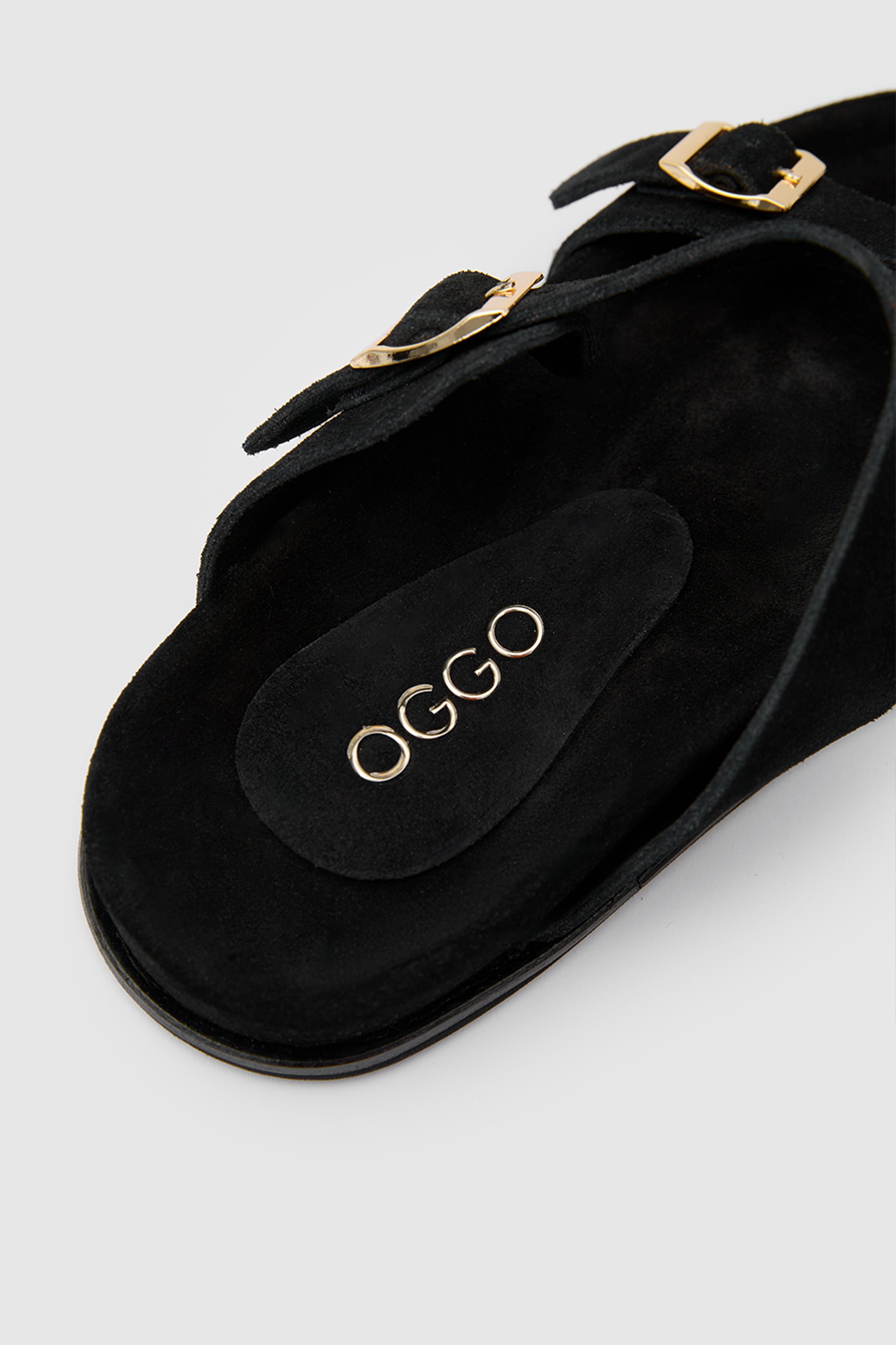 TERRA NOMAD SÜET DERİ ÇİFT TOKALI SANDALET