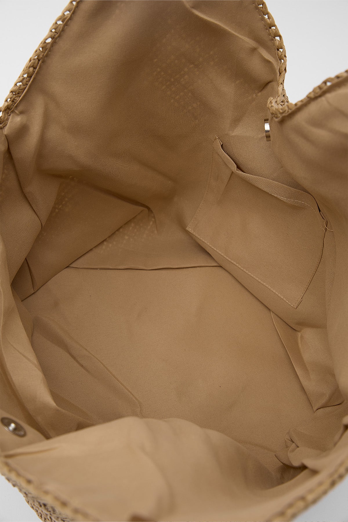 OGGO Hasır Deri Saplı Omuz Çantası