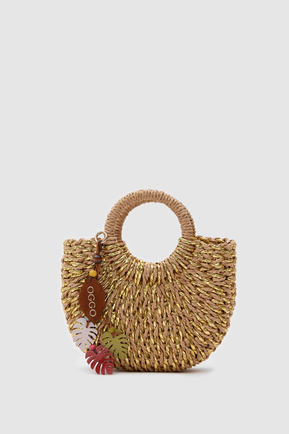 OGGO Hasır Small El & Çapraz Çanta