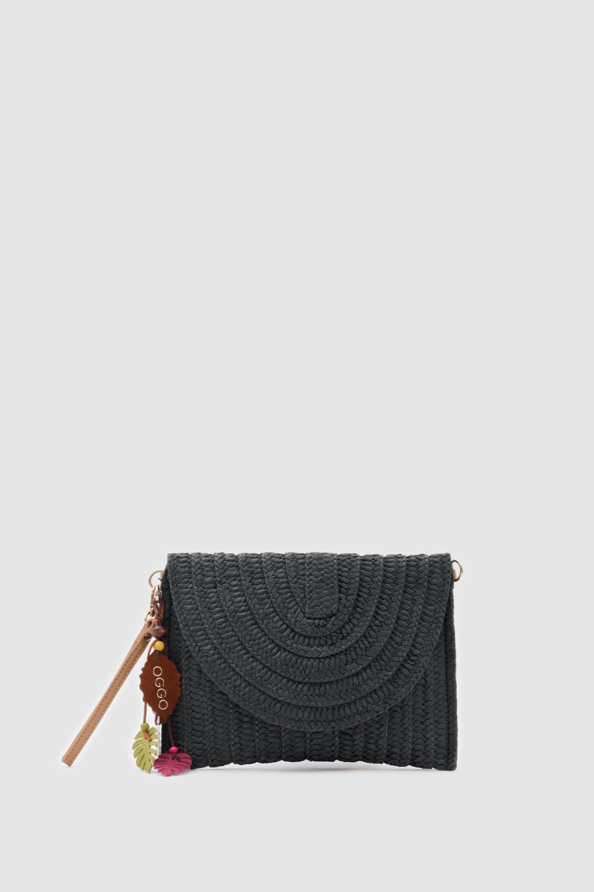 OGGO WİCKER  Tick Linea Clutch