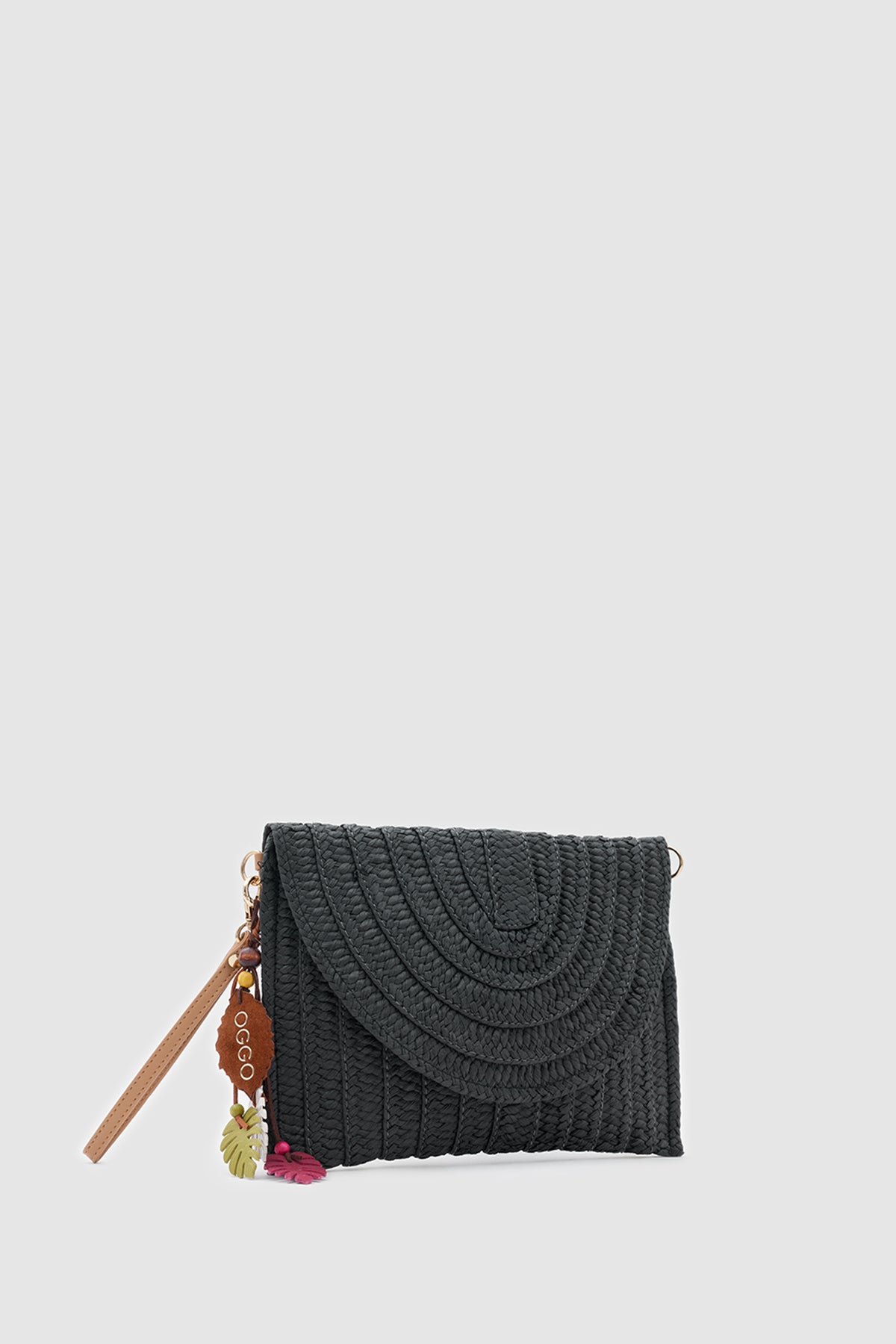 OGGO WİCKER  Tick Linea Clutch