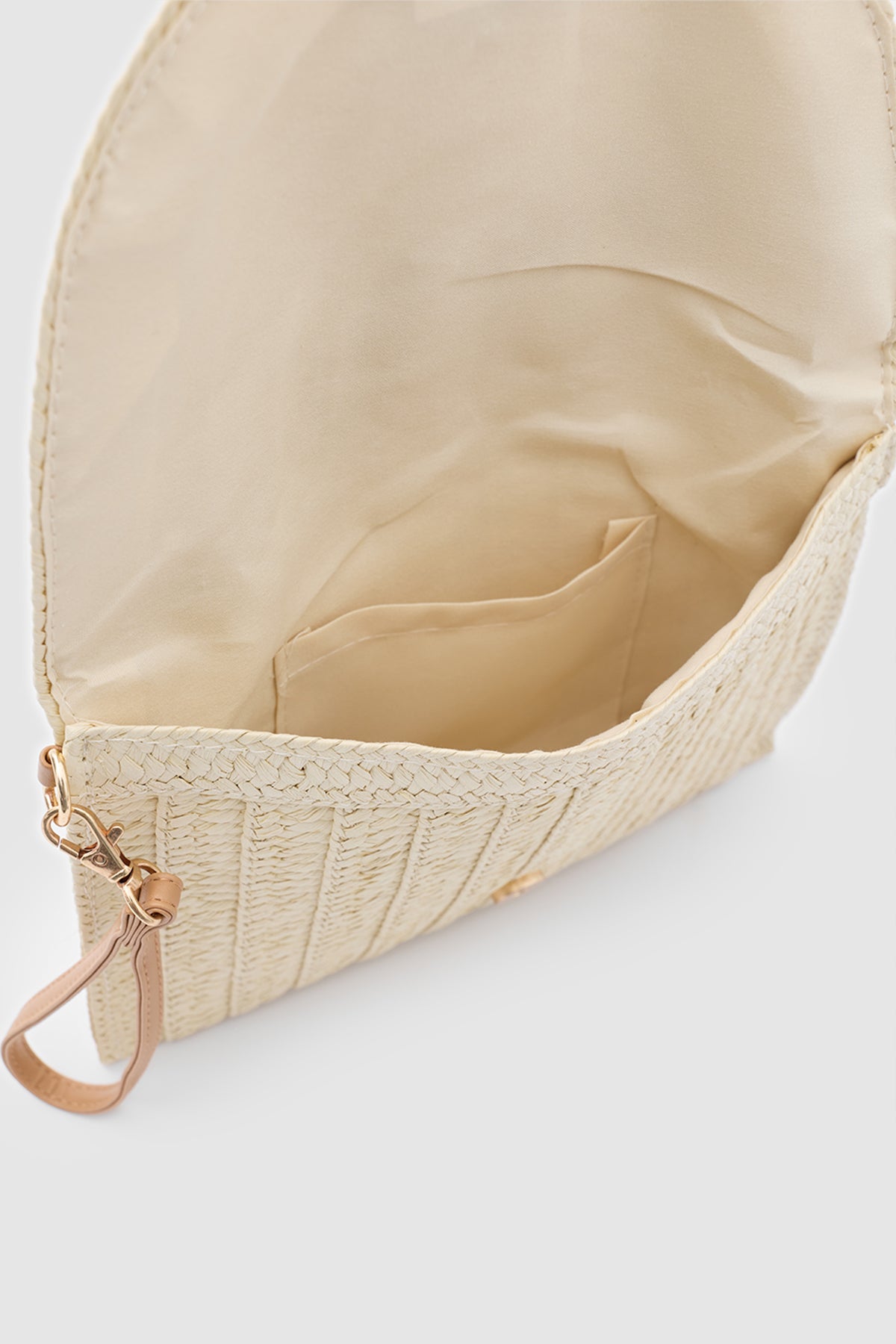 OGGO WİCKER  Tick Linea Clutch