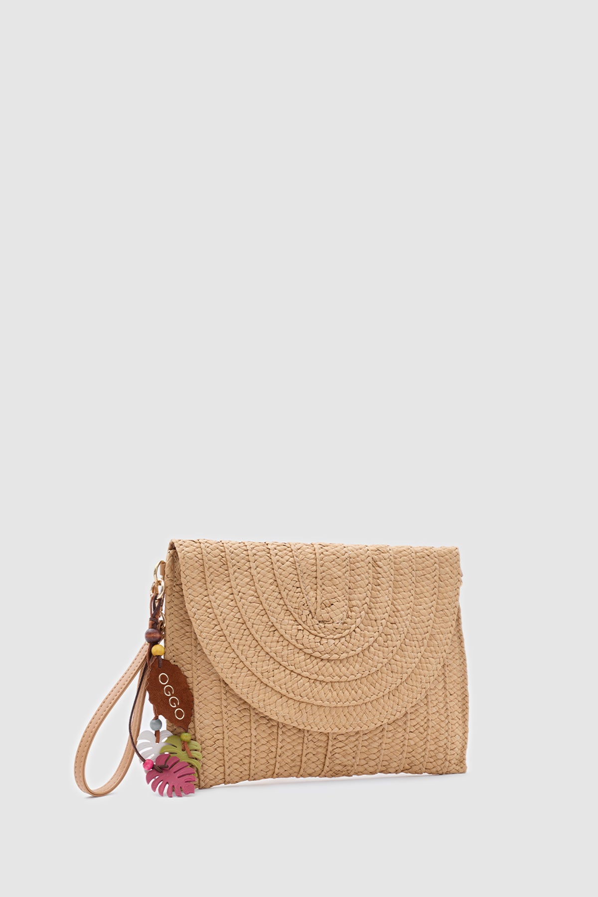 OGGO WİCKER  Tick Linea Clutch