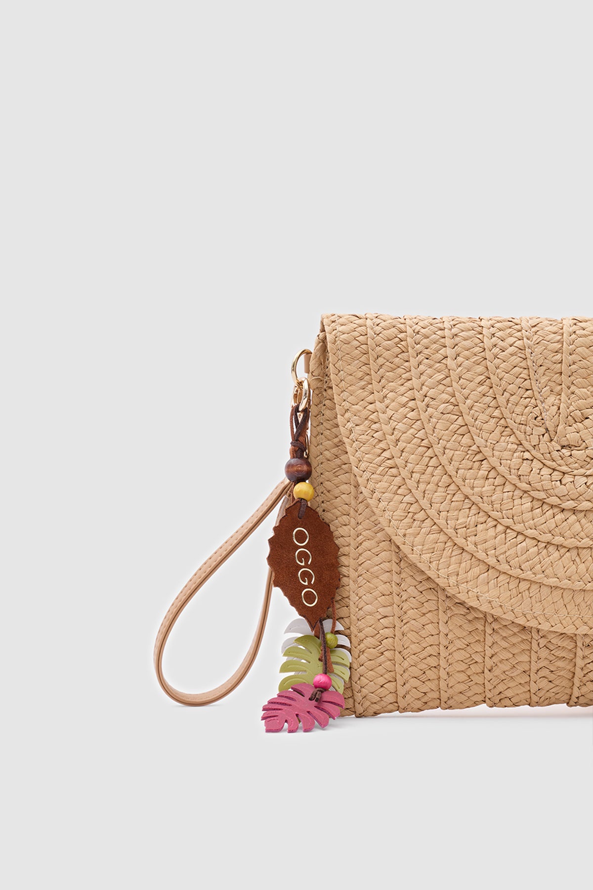 OGGO WİCKER  Tick Linea Clutch
