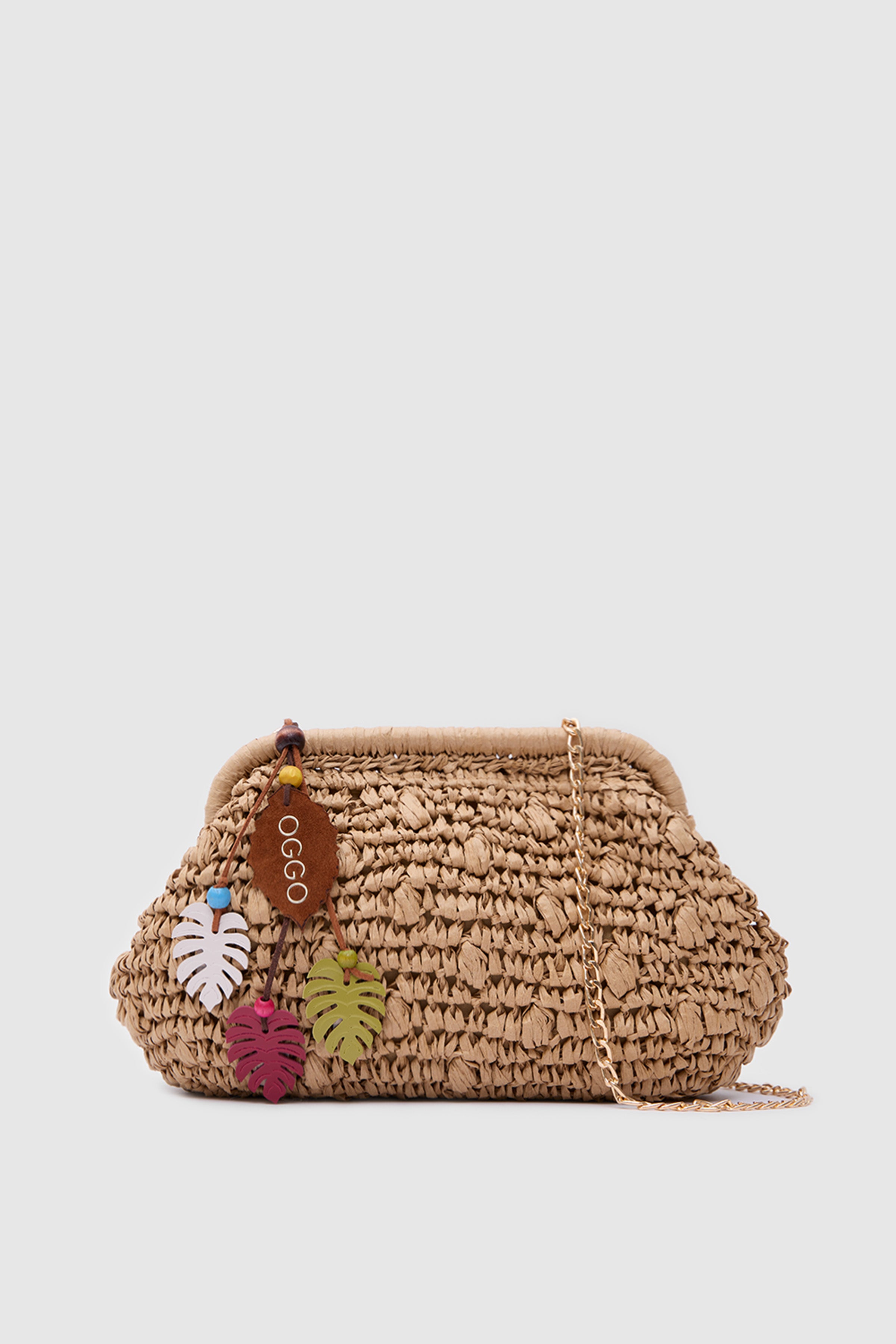 OGGO Hasır Small Clutch & Çapraz Çanta