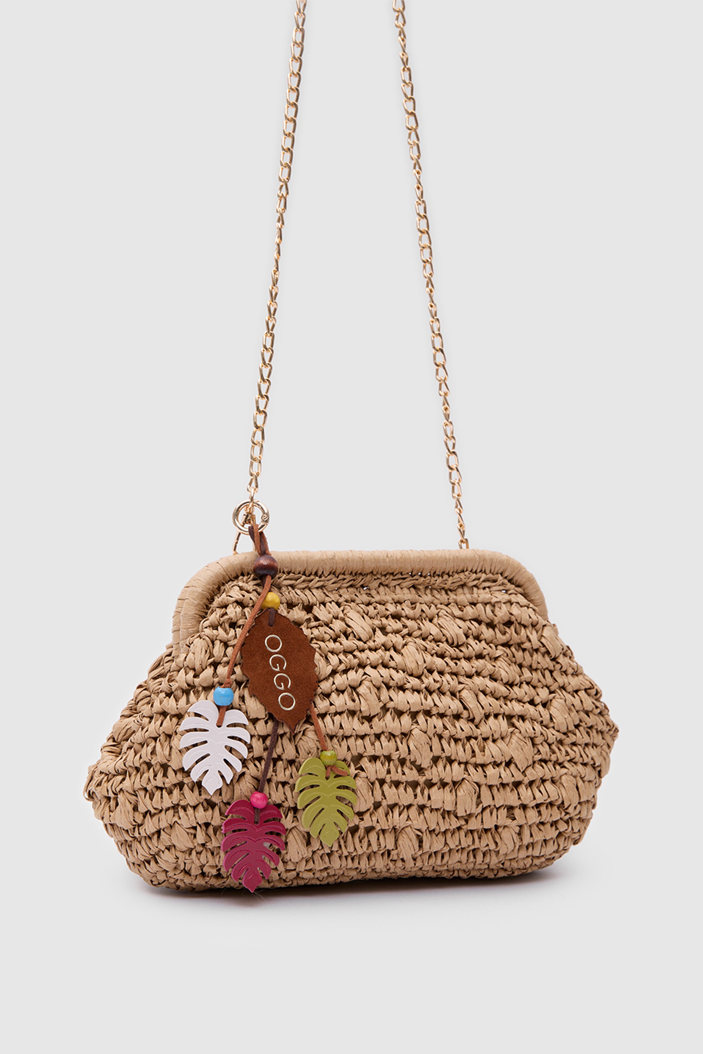 OGGO WİCKER Knots Clutch S