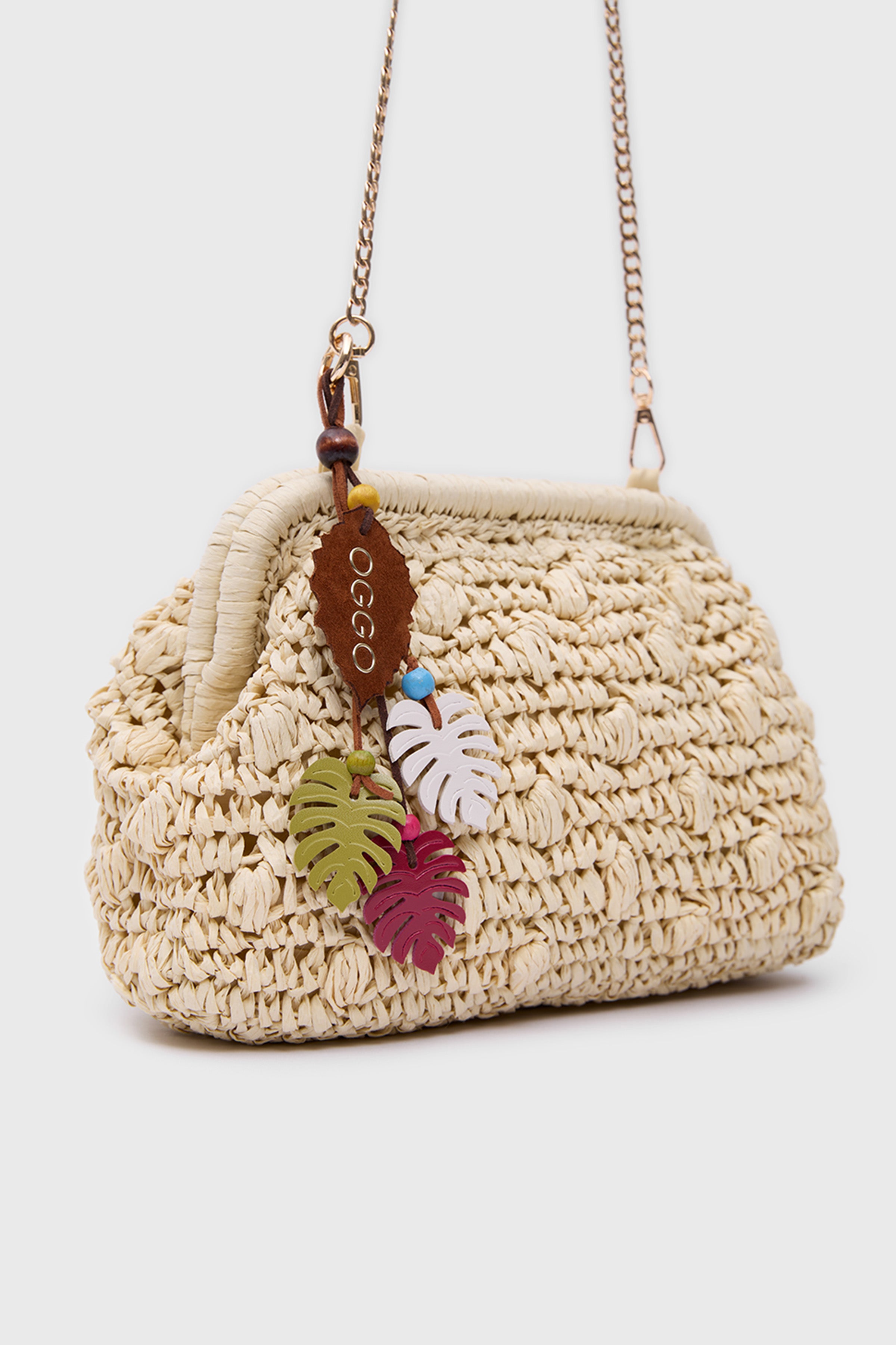 OGGO WİCKER Knots Clutch S