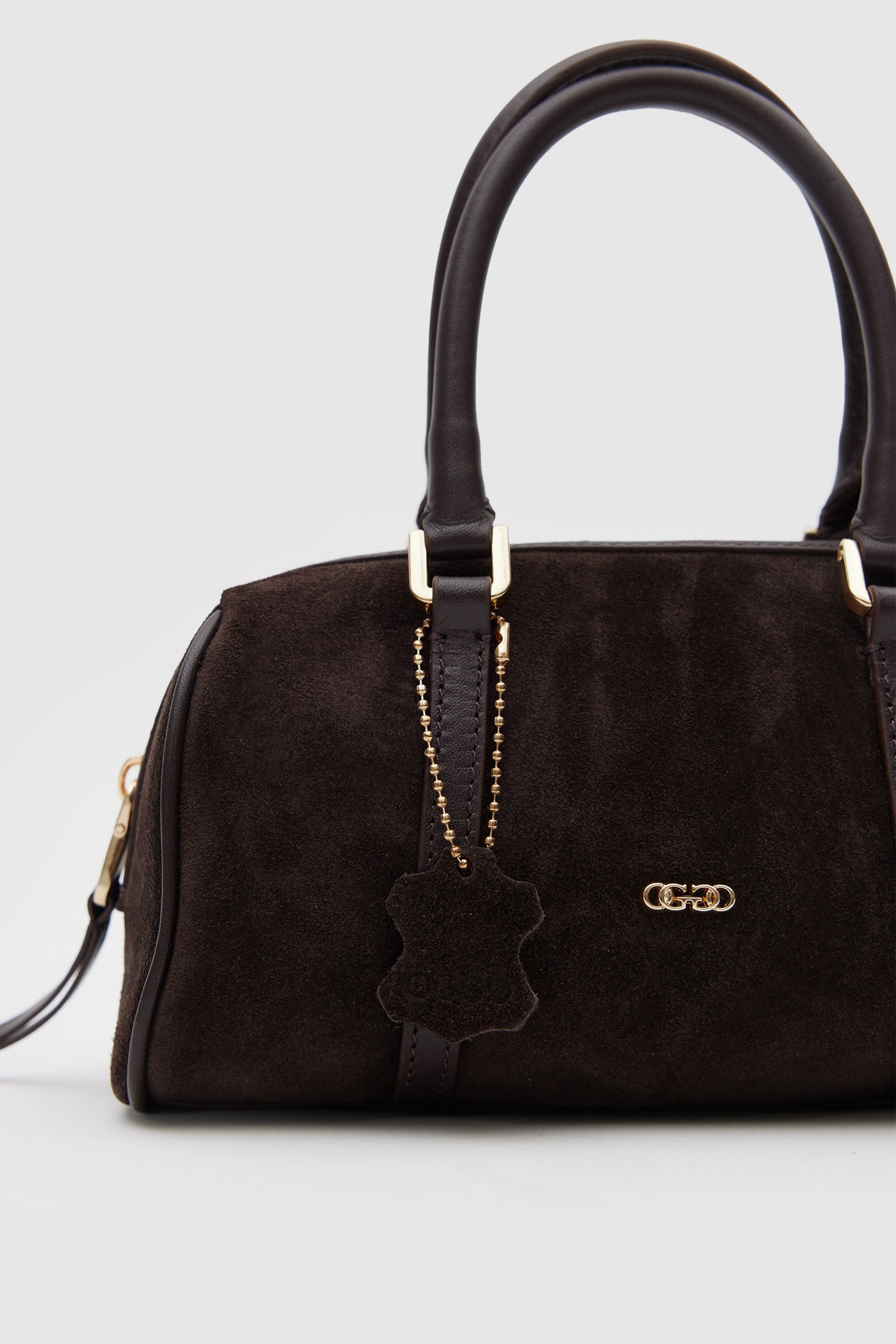 OGGO SUVEA Genuine Suede Leather Crossbody Bag