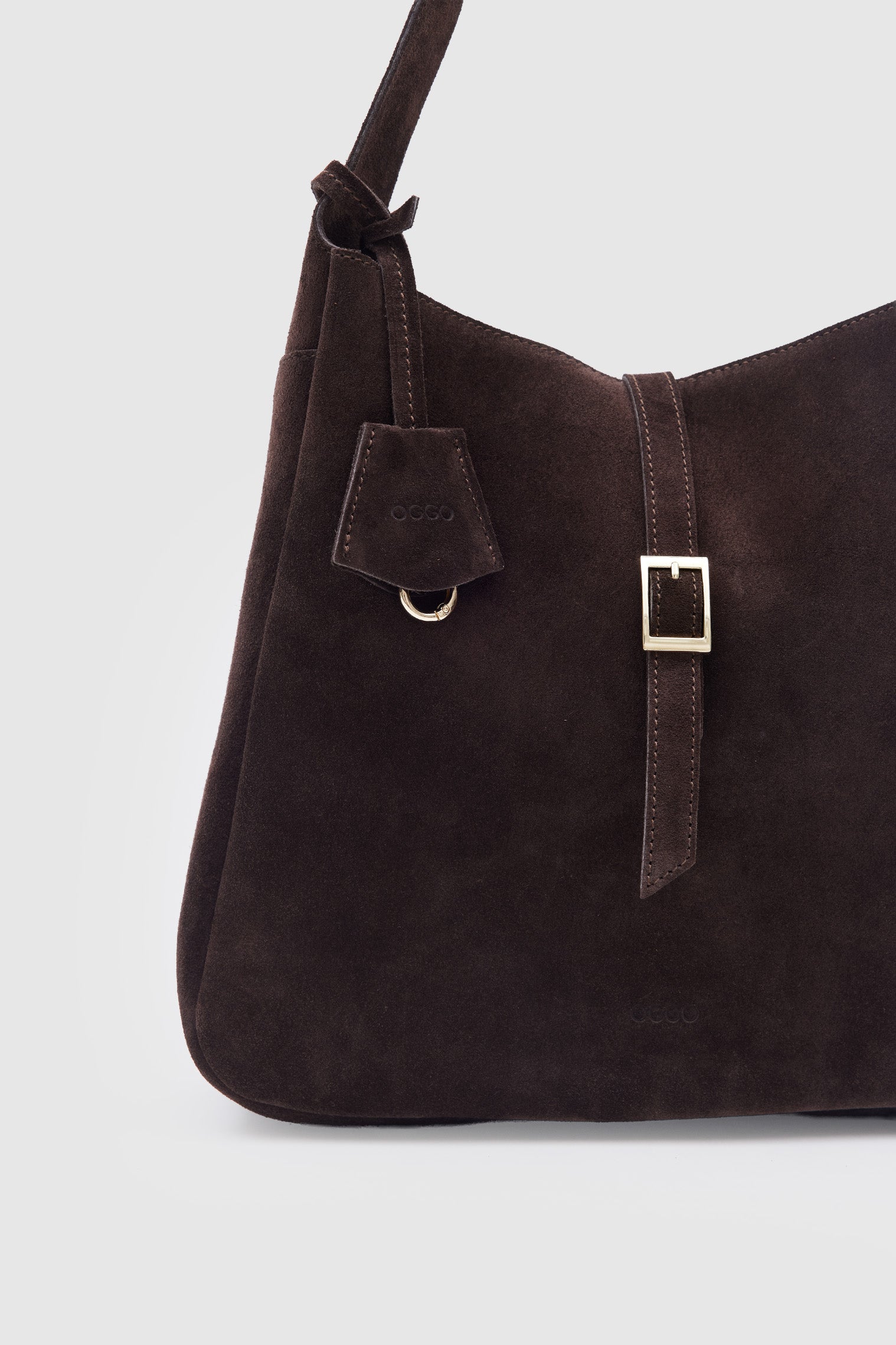 OGGO SUVEA Genuine Suede Leather Shoulder Bag