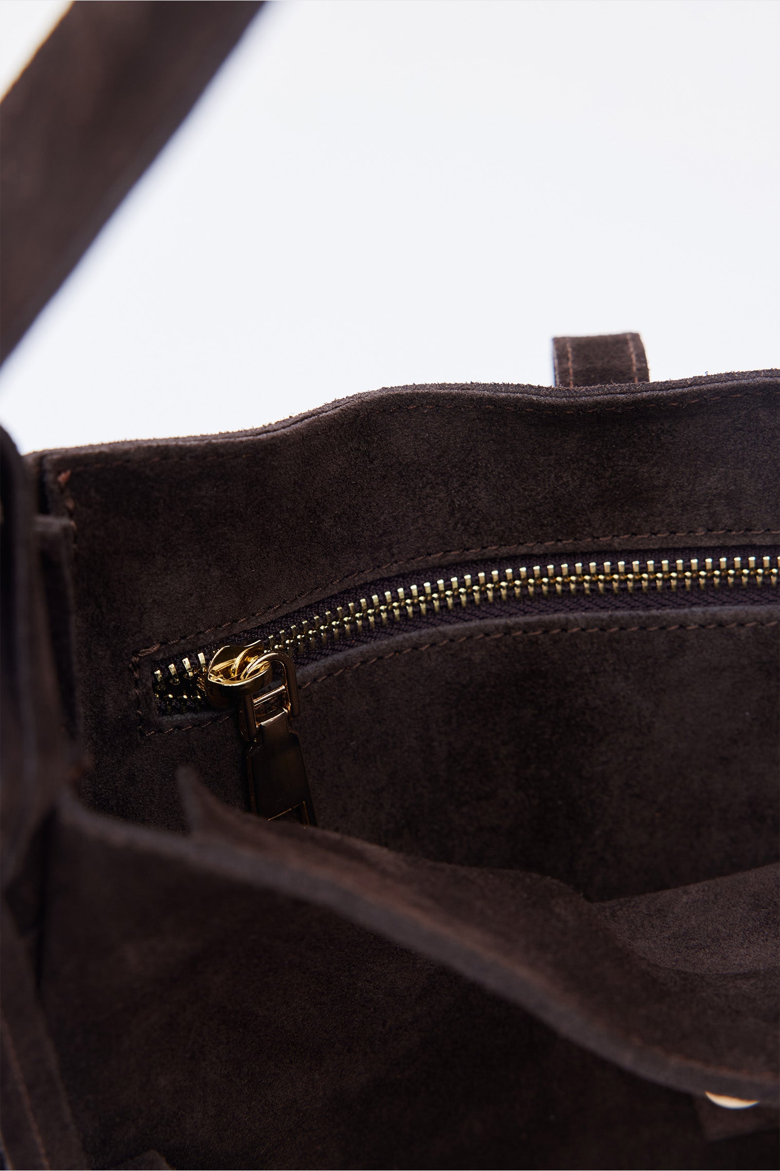 OGGO SUVEA Genuine Suede Leather Shoulder Bag