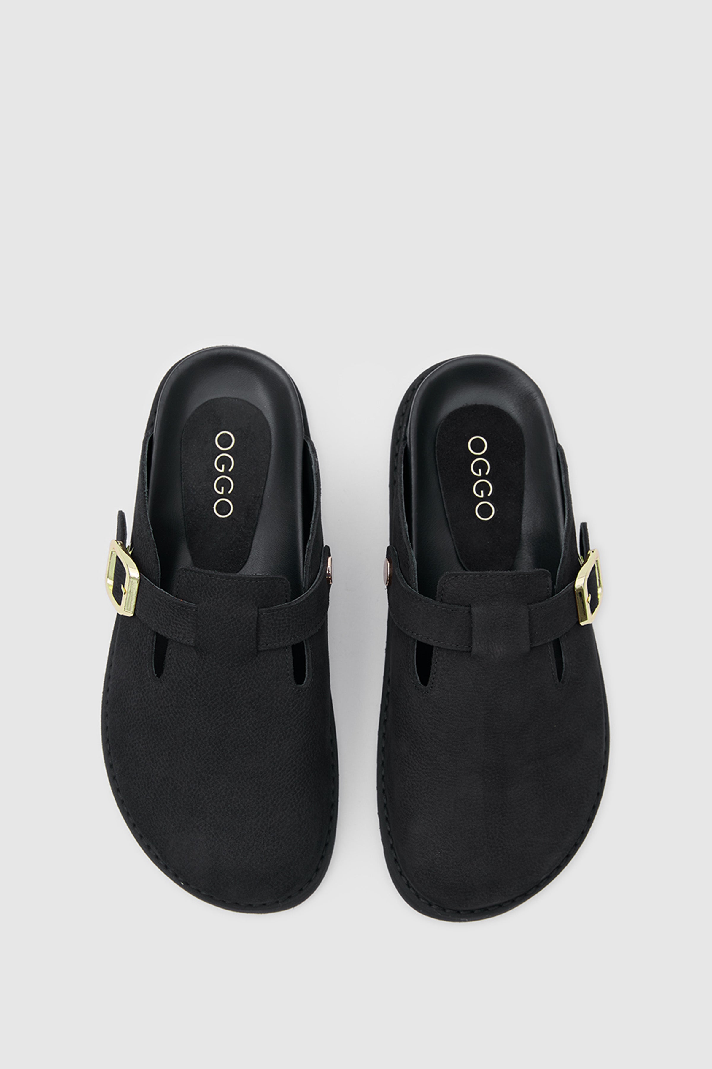 TERRA CLOG NUBUK DERİ SANDALET