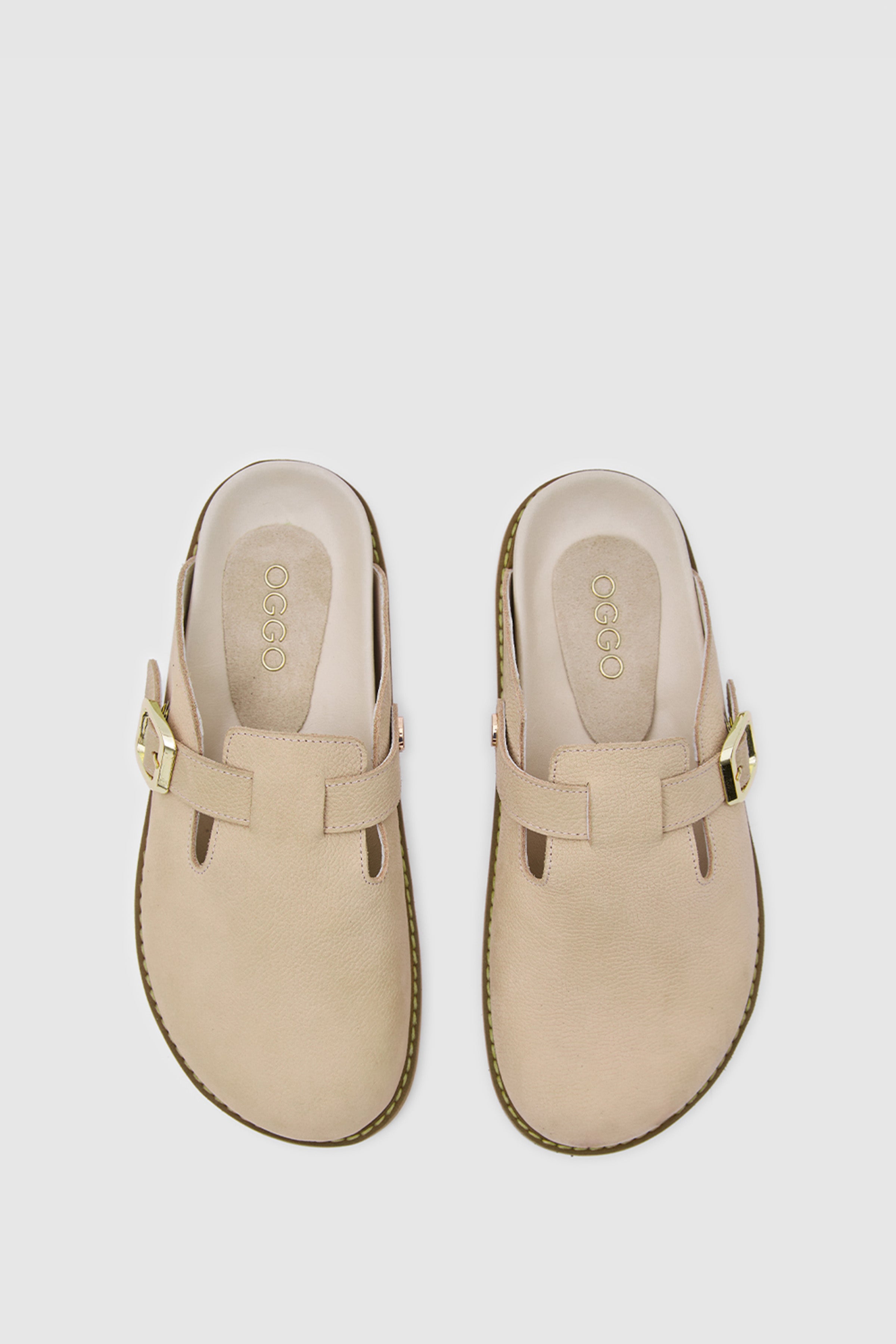 TERRA CLOG NUBUK DERİ SANDALET