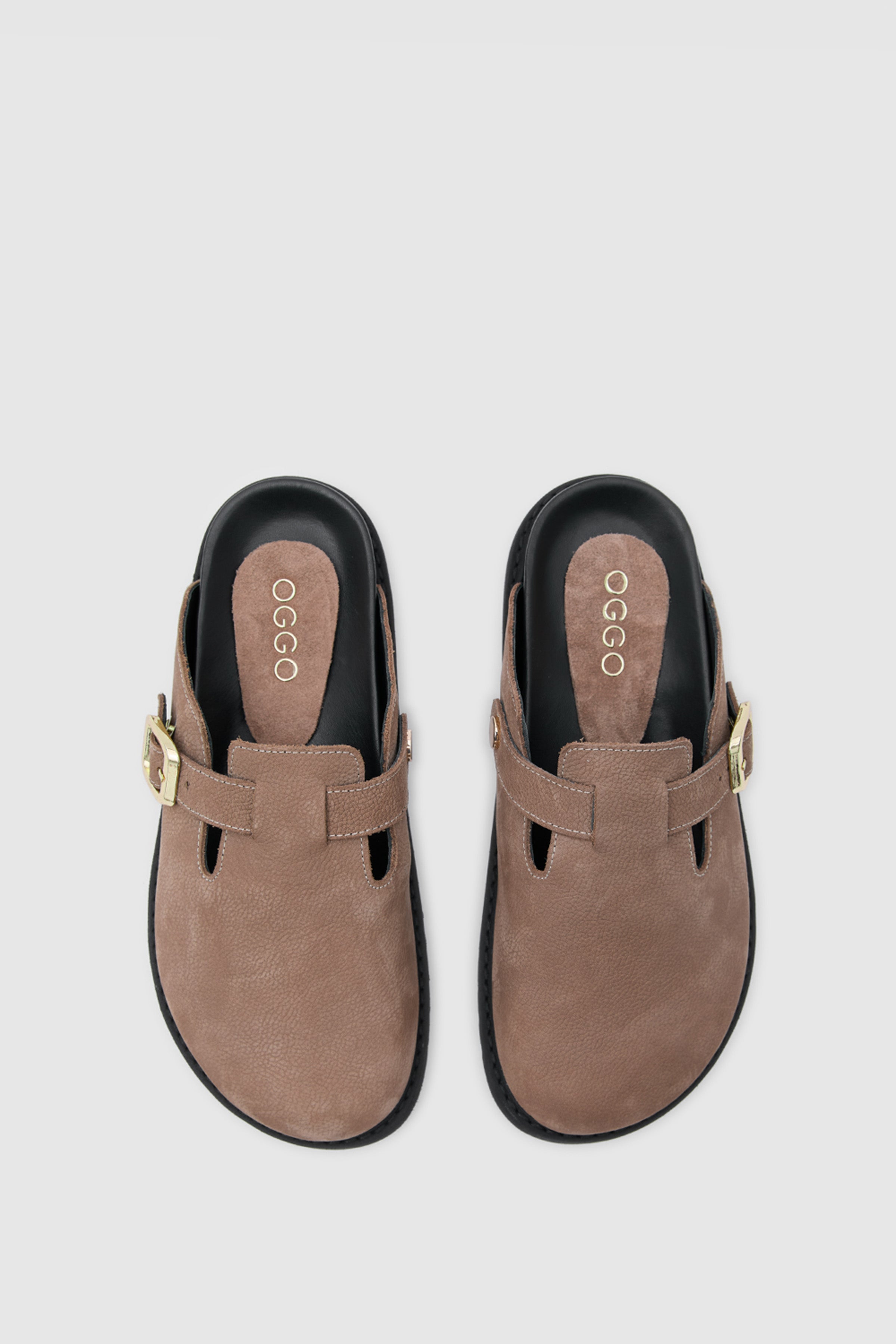 TERRA CLOG NUBUK DERİ SANDALET