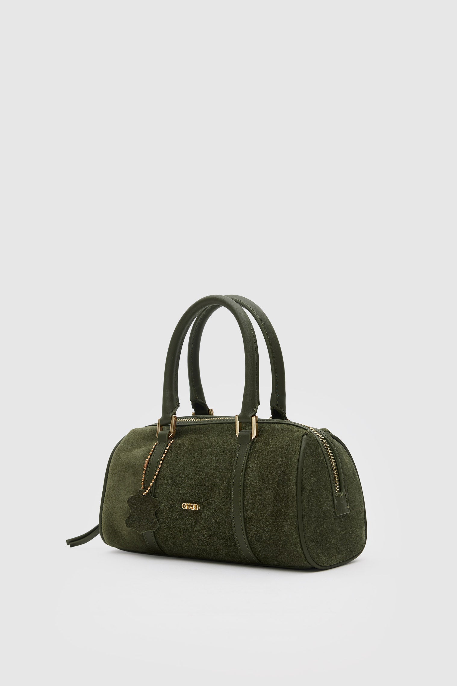 OGGO SUVEA Genuine Suede Leather Crossbody Bag