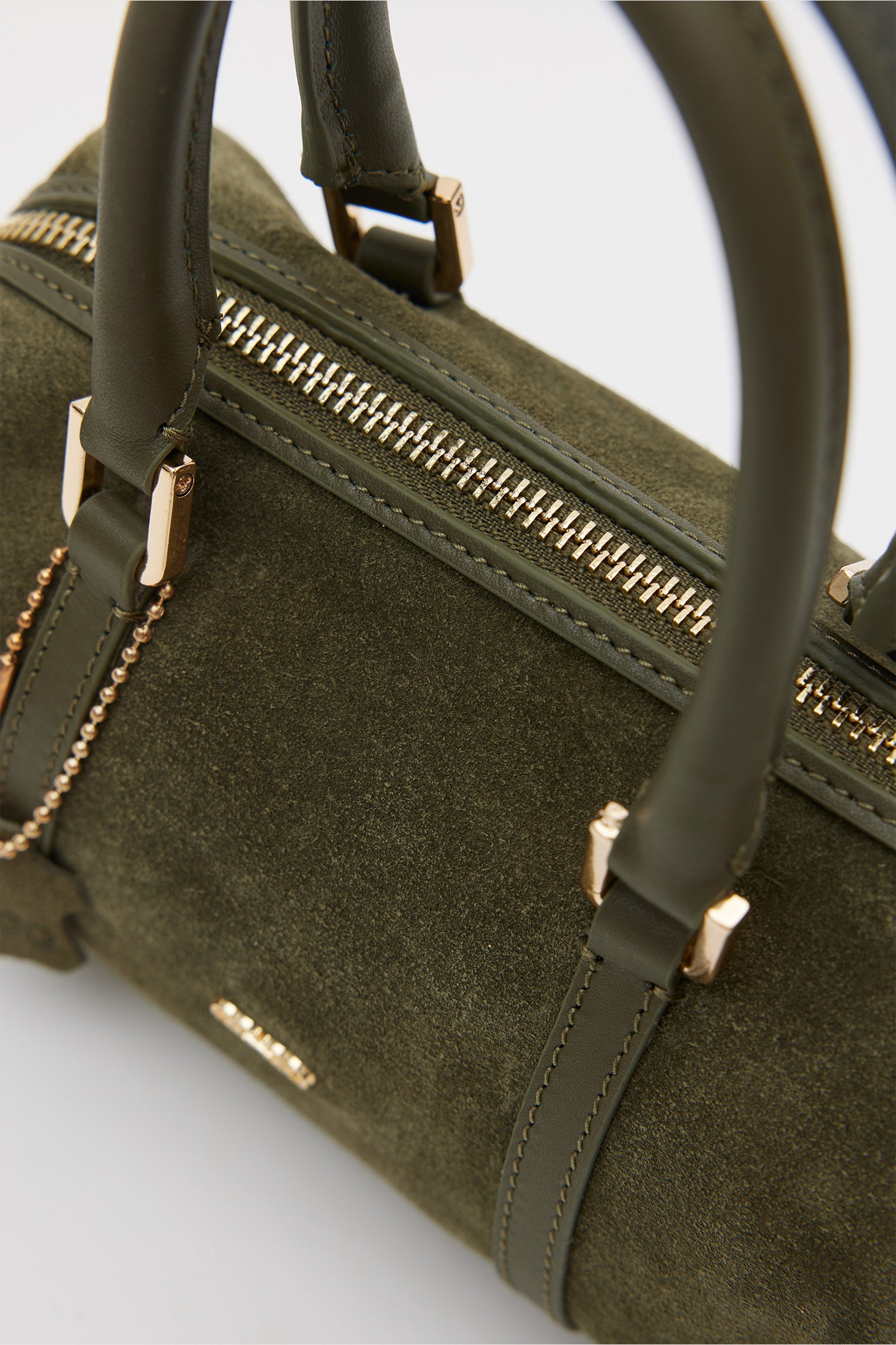 OGGO SUVEA Genuine Suede Leather Crossbody Bag