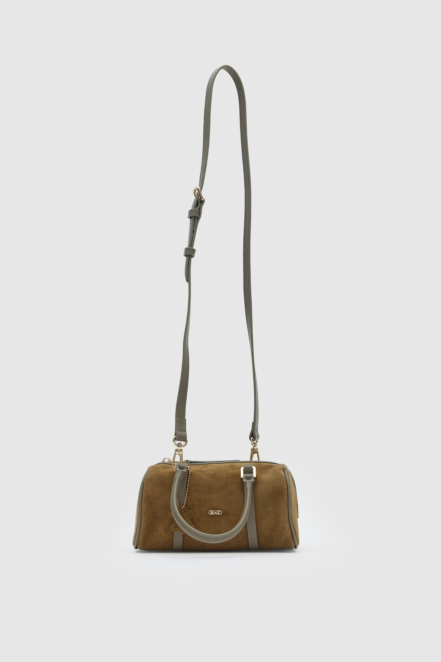 OGGO SUVEA Genuine Suede Leather Crossbody Bag