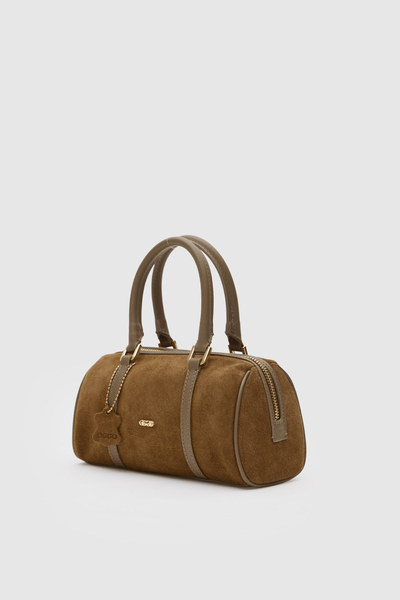 OGGO SUVEA Genuine Suede Leather Crossbody Bag