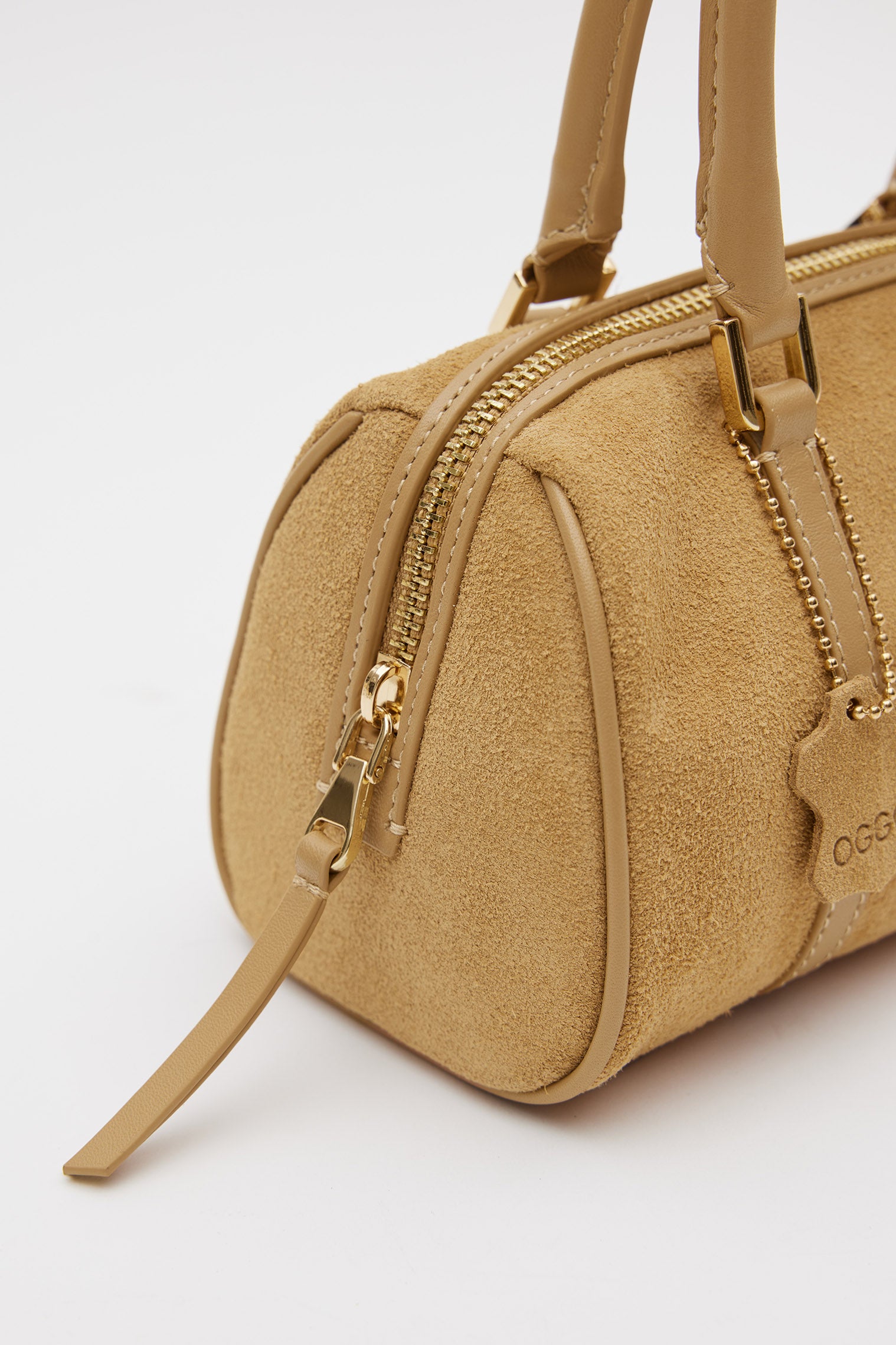 OGGO SUVEA Genuine Suede Leather Crossbody Bag