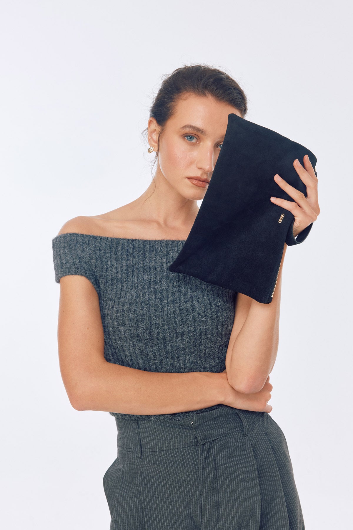OGGO SUVEA GENUINE LEATHER Clutch