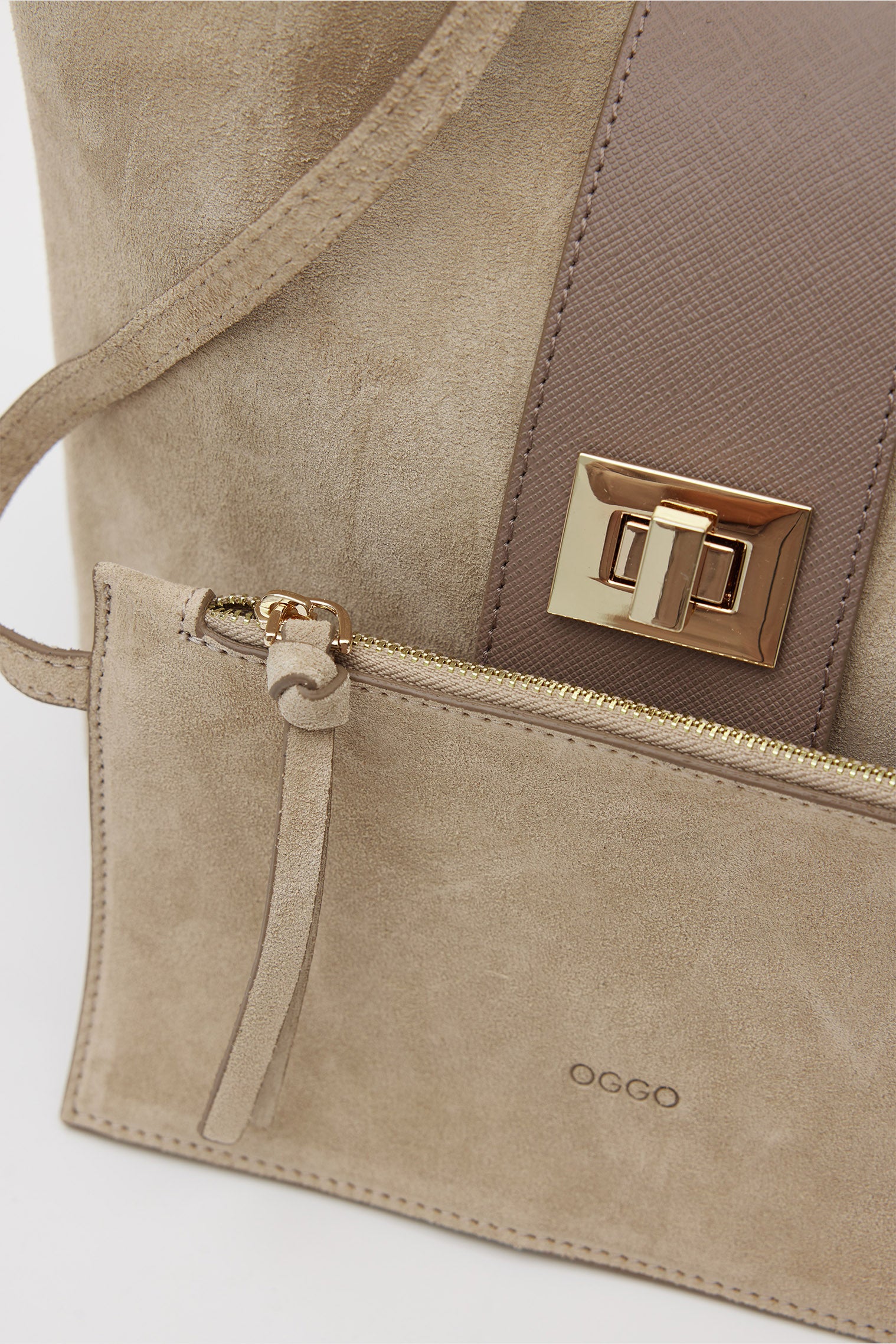 OGGO SUVEA Genuine Leather Shoulder Bag