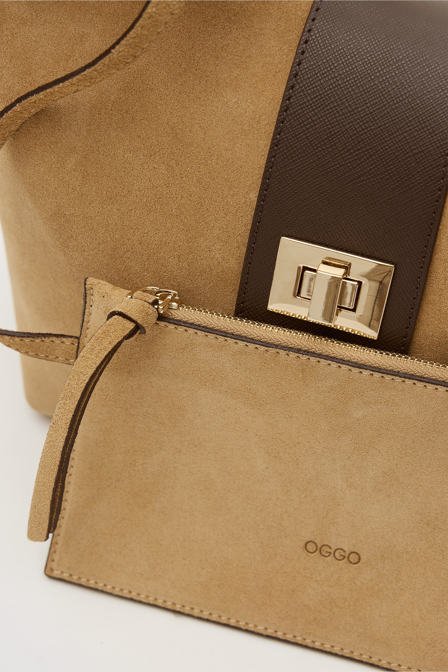 OGGO SUVEA Genuine Leather Shoulder Bag