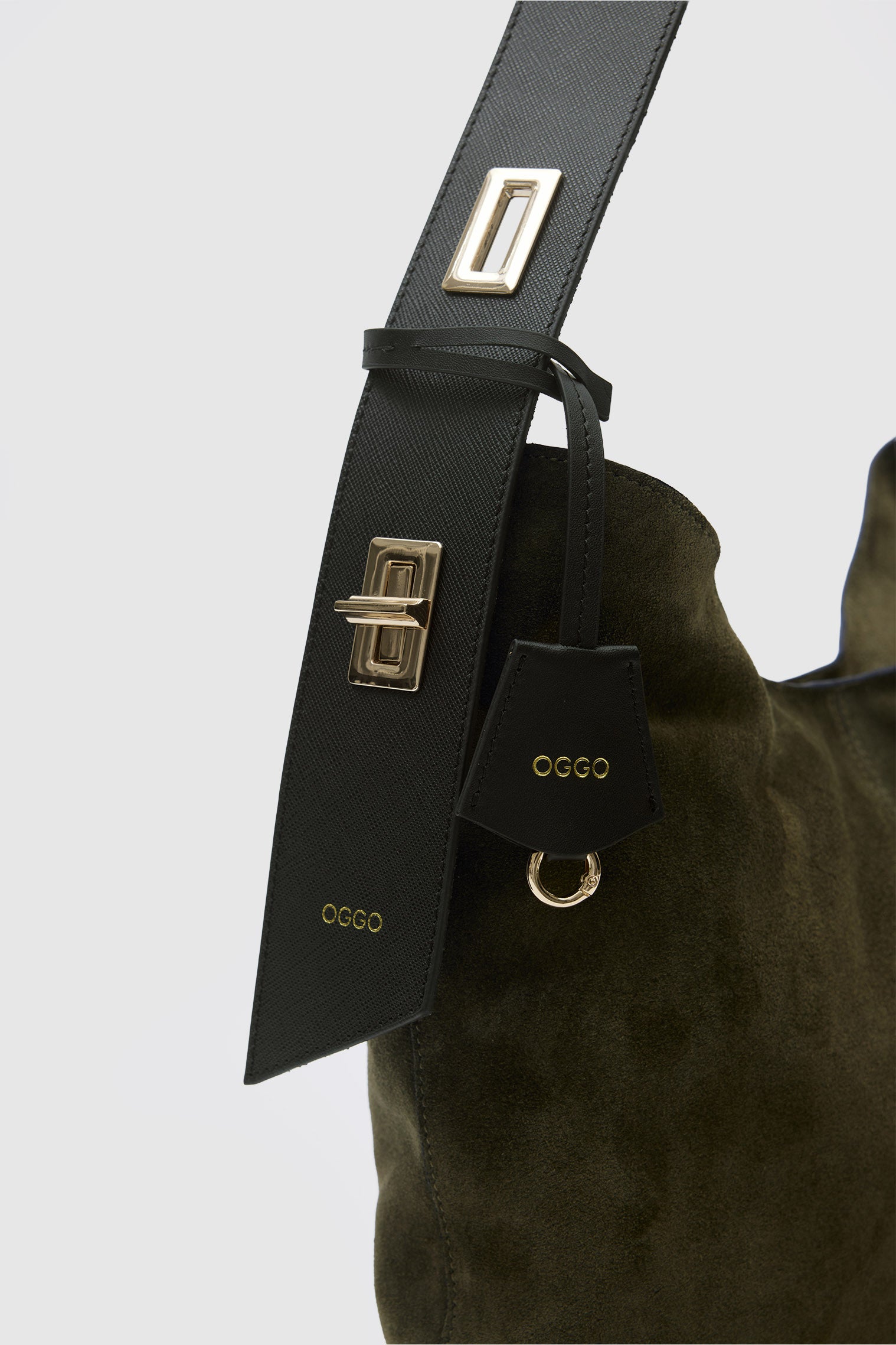 OGGO SUVEA GENUINE LEATHER Shoulder Bag