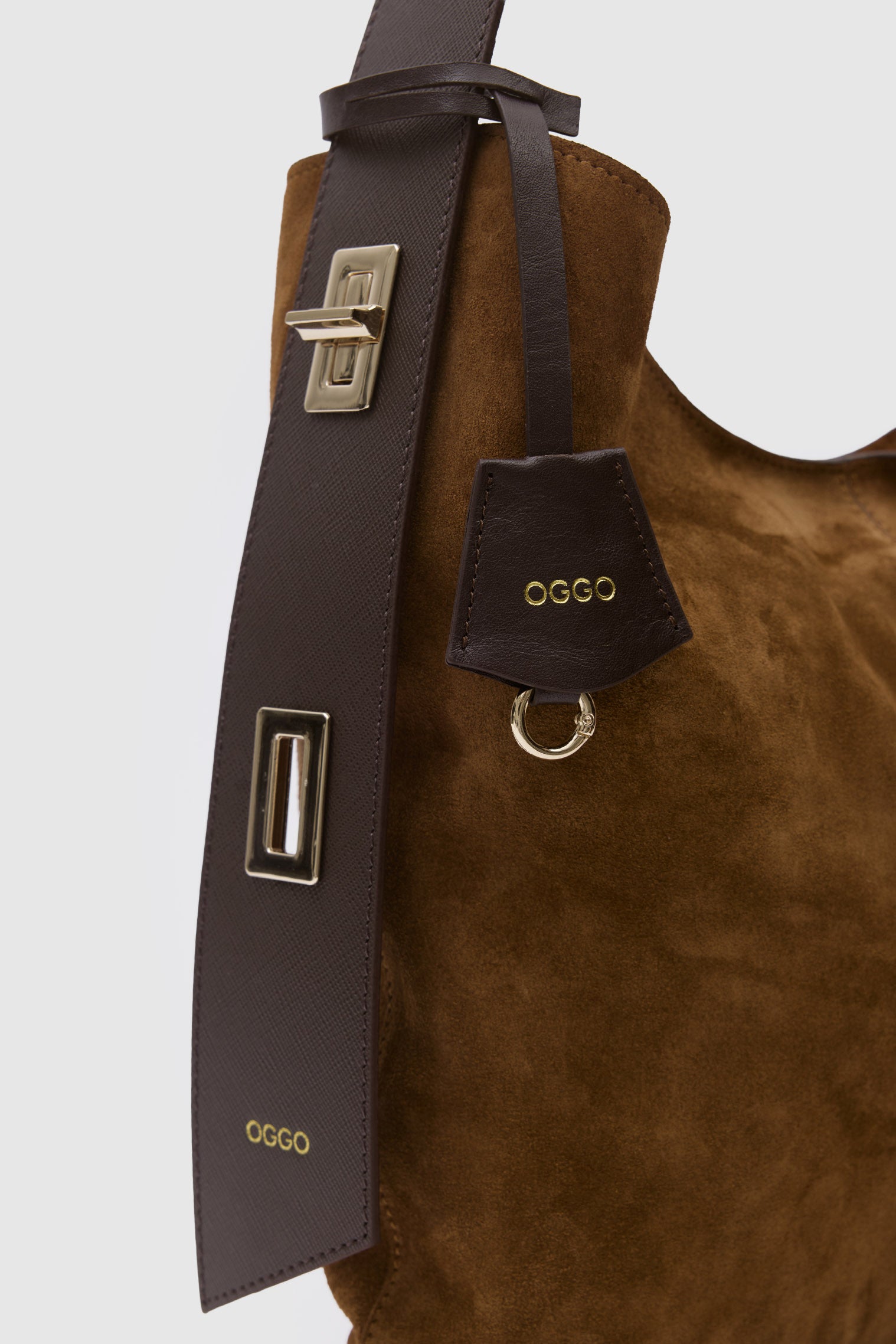 OGGO SUVEA GENUINE LEATHER Shoulder Bag