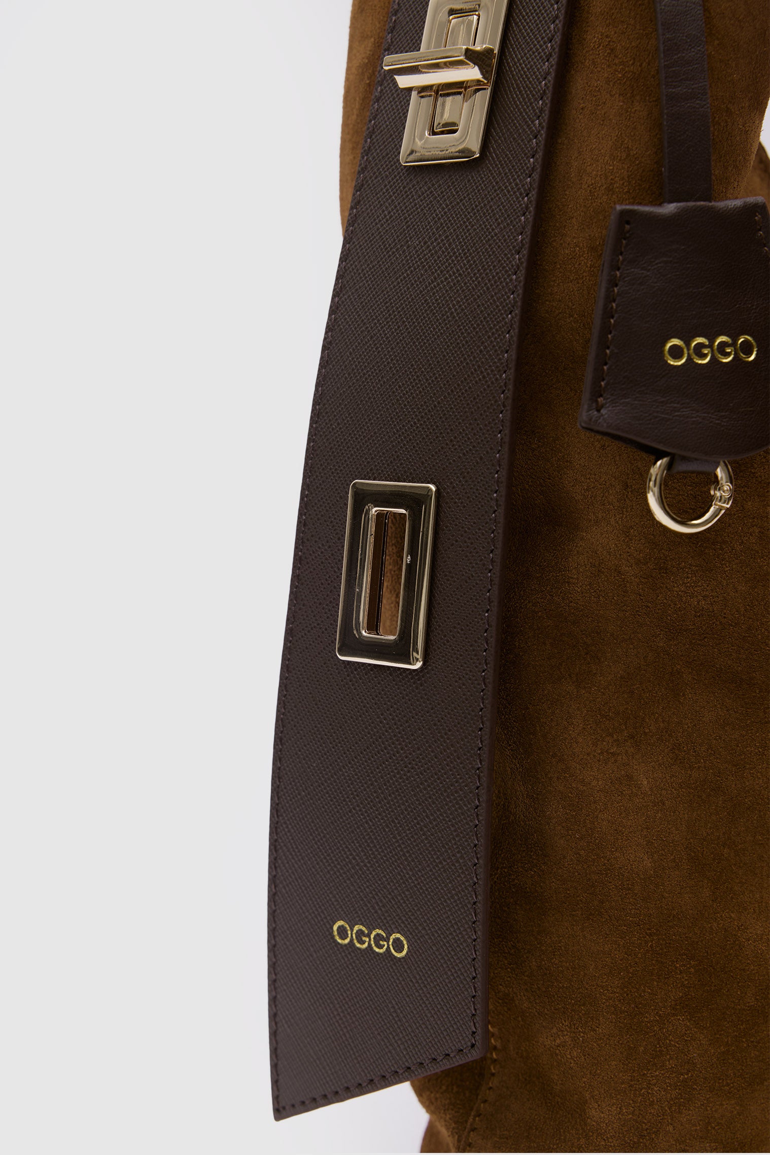 OGGO SUVEA GENUINE LEATHER Shoulder Bag