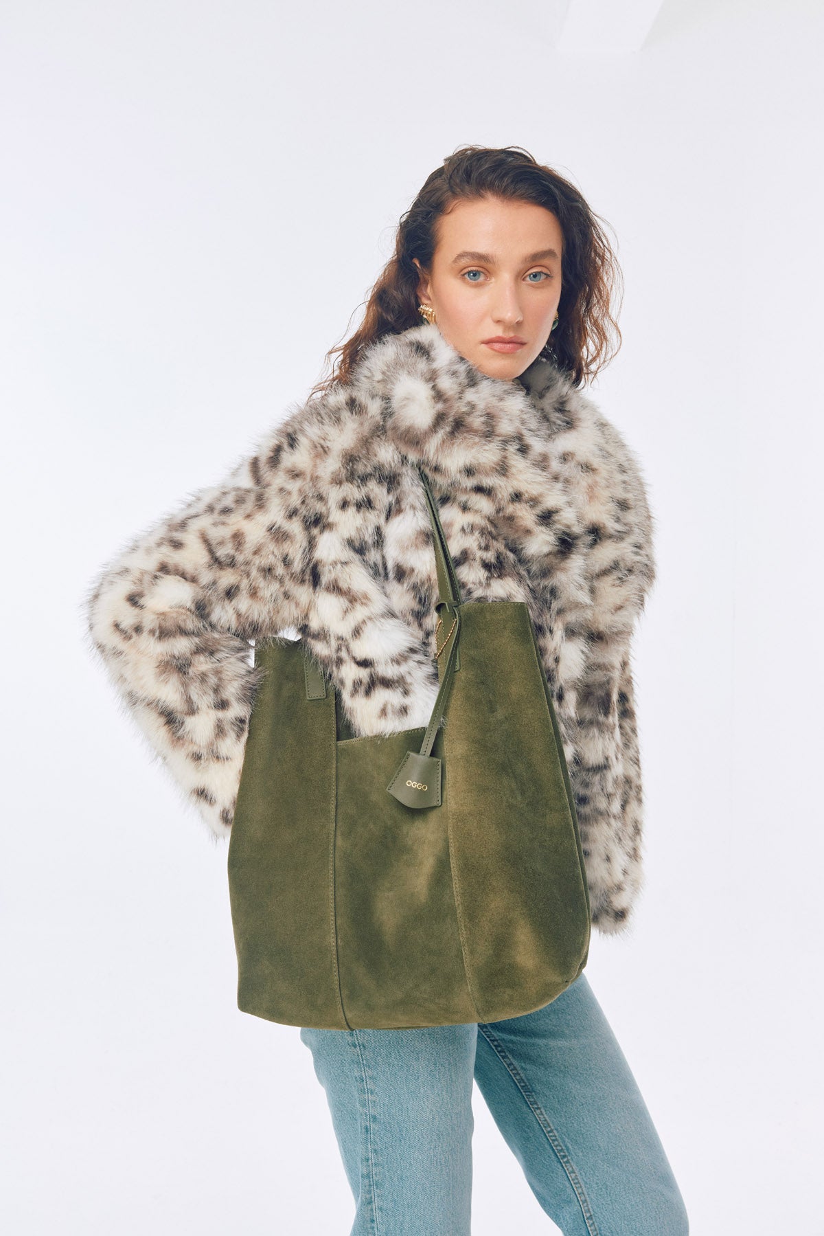 OGGO SUVEA Genuine Leather Shoulder Bag